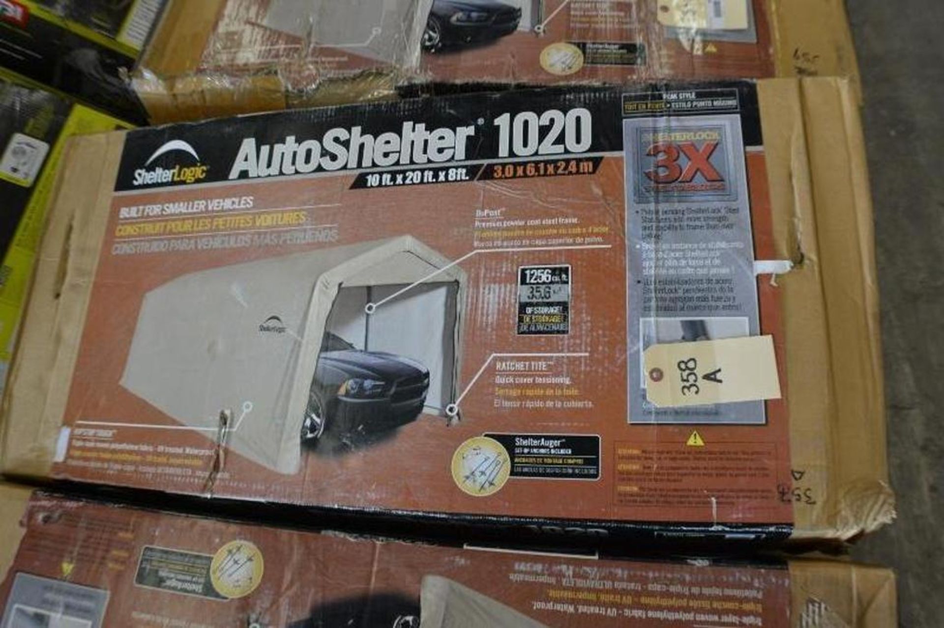 Auto Shelter 10ft x 20ft x 8ft by Shelter Logic - Image 2 of 2