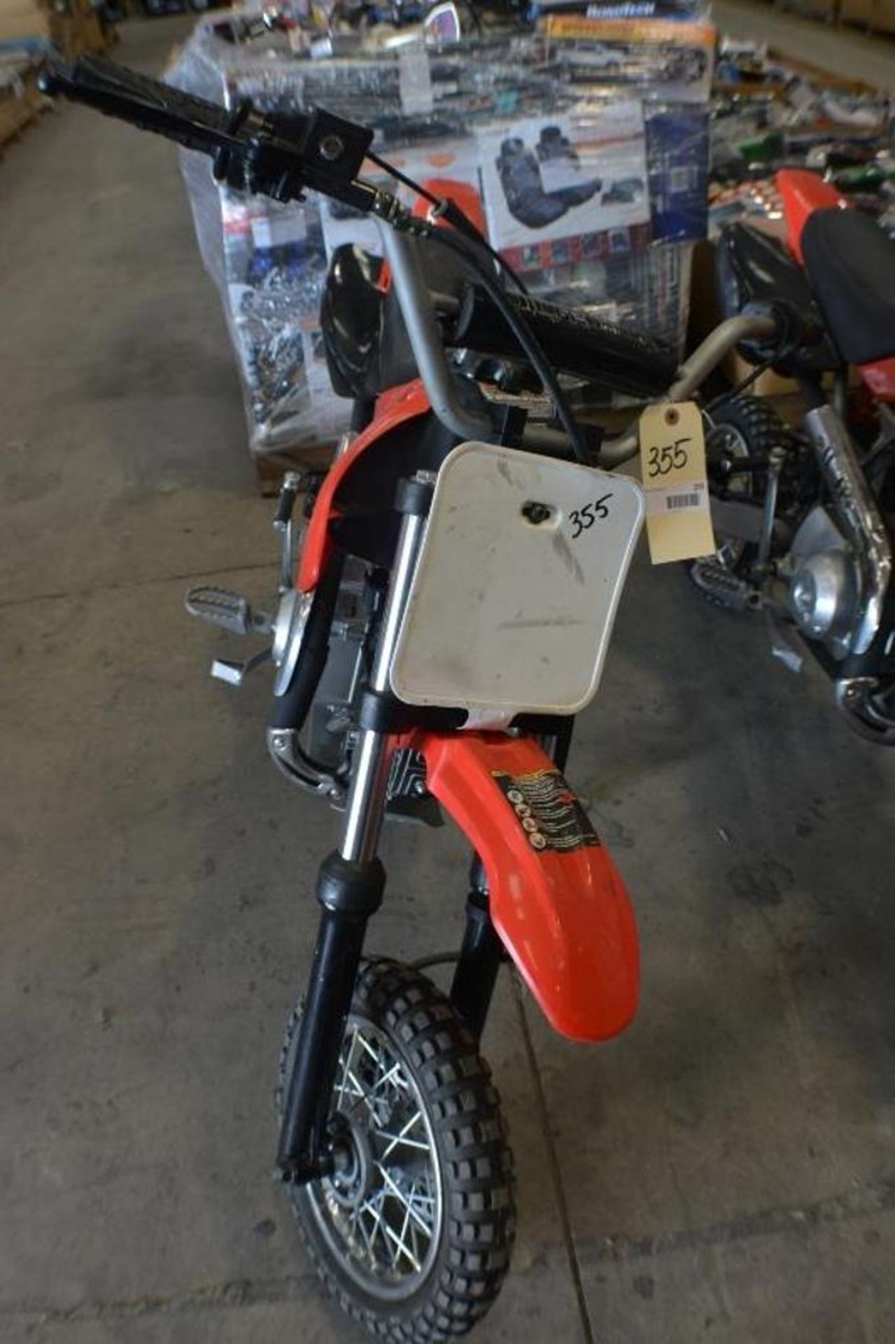 Dirt Bike 70cc 4 Stroke Red/Black Color. Key is missing . This unit is for EXPORT ONLY. Buyers ackno
