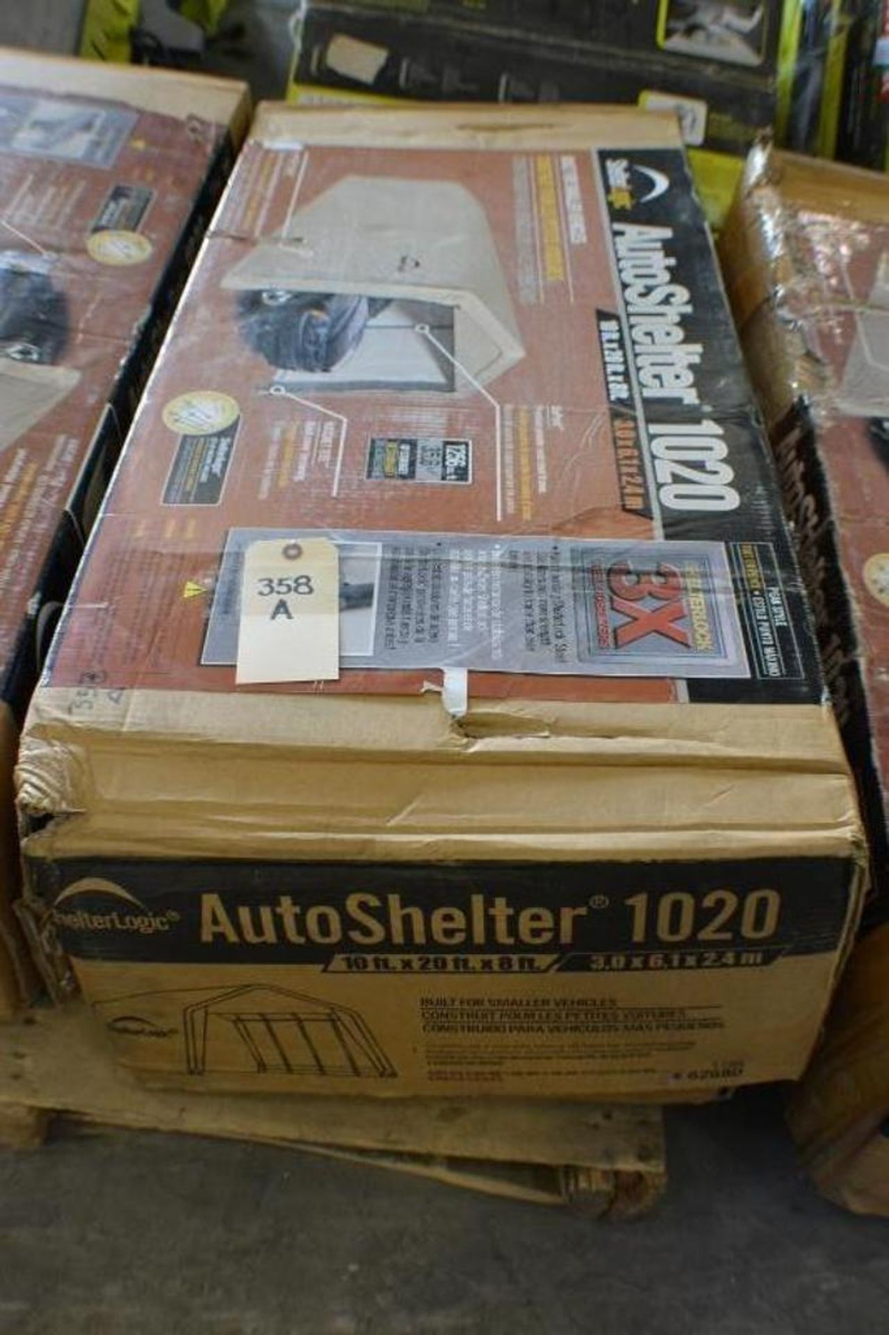 Auto Shelter 10ft x 20ft x 8ft by Shelter Logic