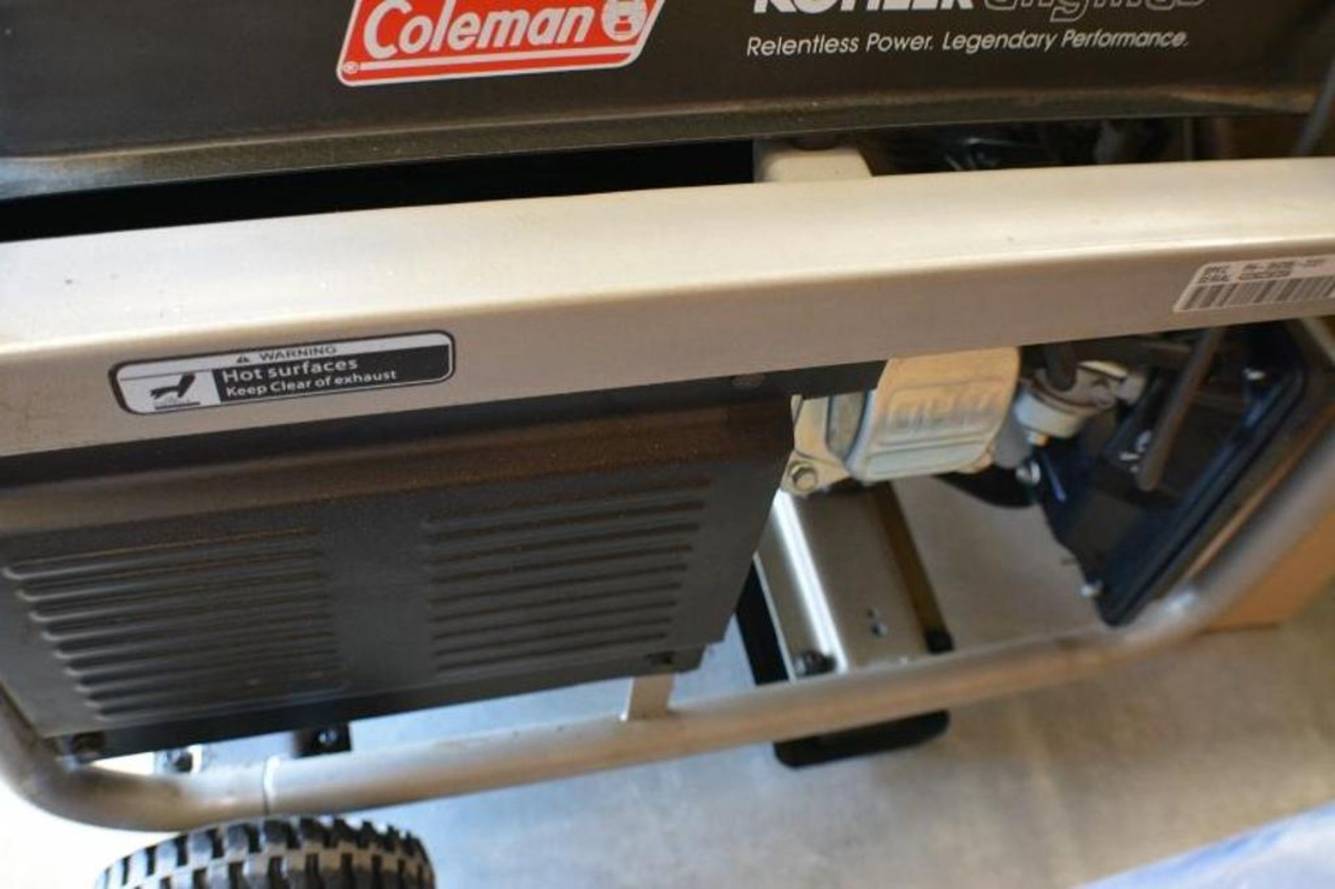 4000 Watts Gasoline Generator 6.5HP 120V with Electric Start by Coleman Powered by Kohler - Image 6 of 6