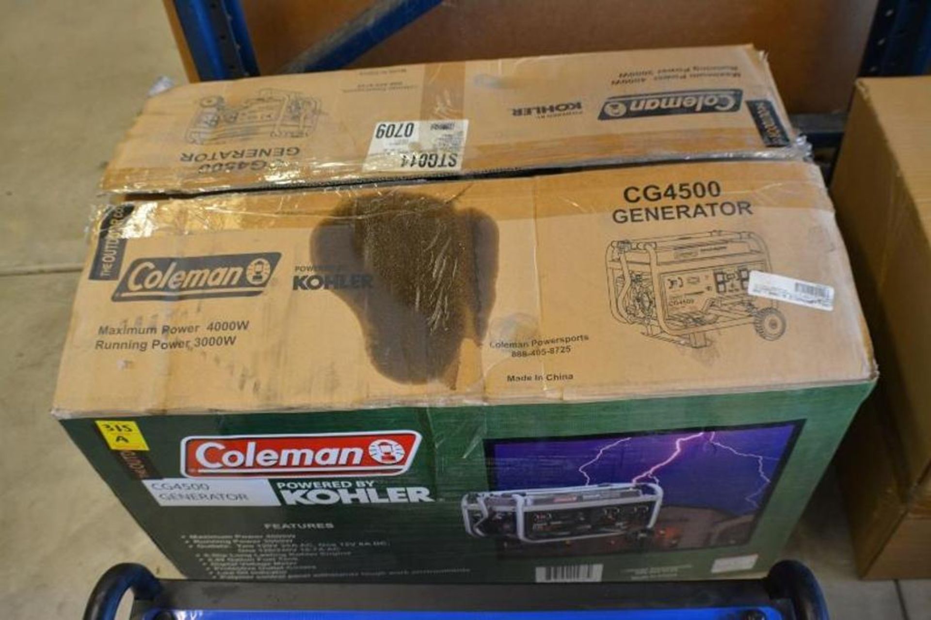4000 Watts Gasoline Generator 6.5HP 120V with Electric Start by Coleman Powered by Kohler - Image 2 of 4