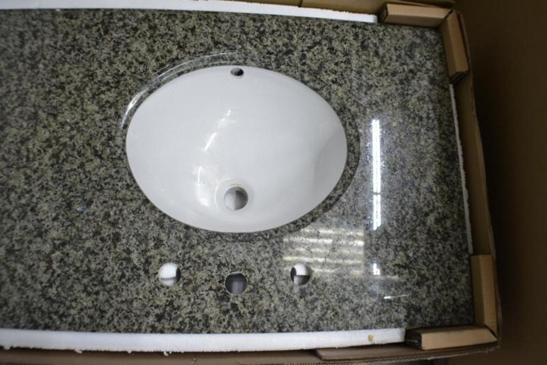 Granite Double Vanity Sink - Image 4 of 4