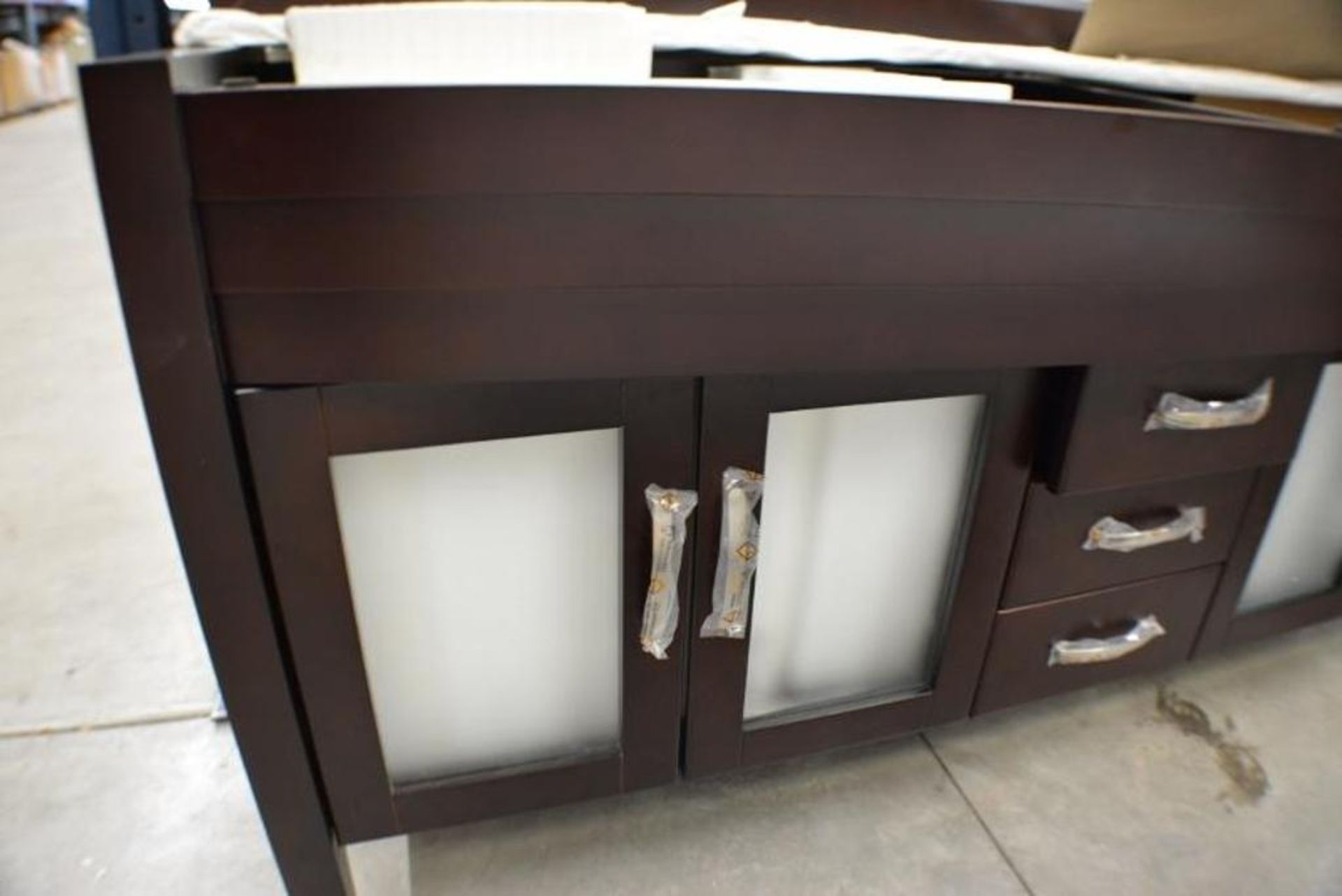 Bathroom Vanity Espresso Color with Mirror by Windham Collection - Image 5 of 9