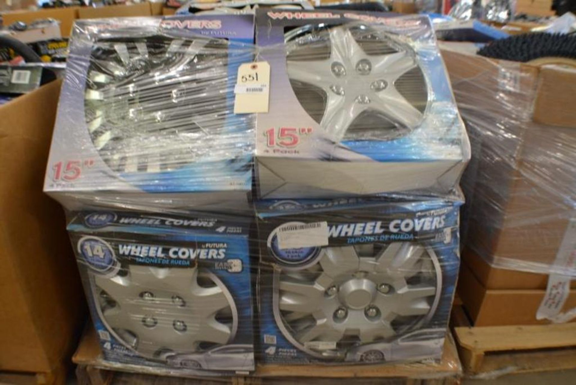 Wheel Covers Assorted Sizes. Contents of Gaylord - Image 2 of 6