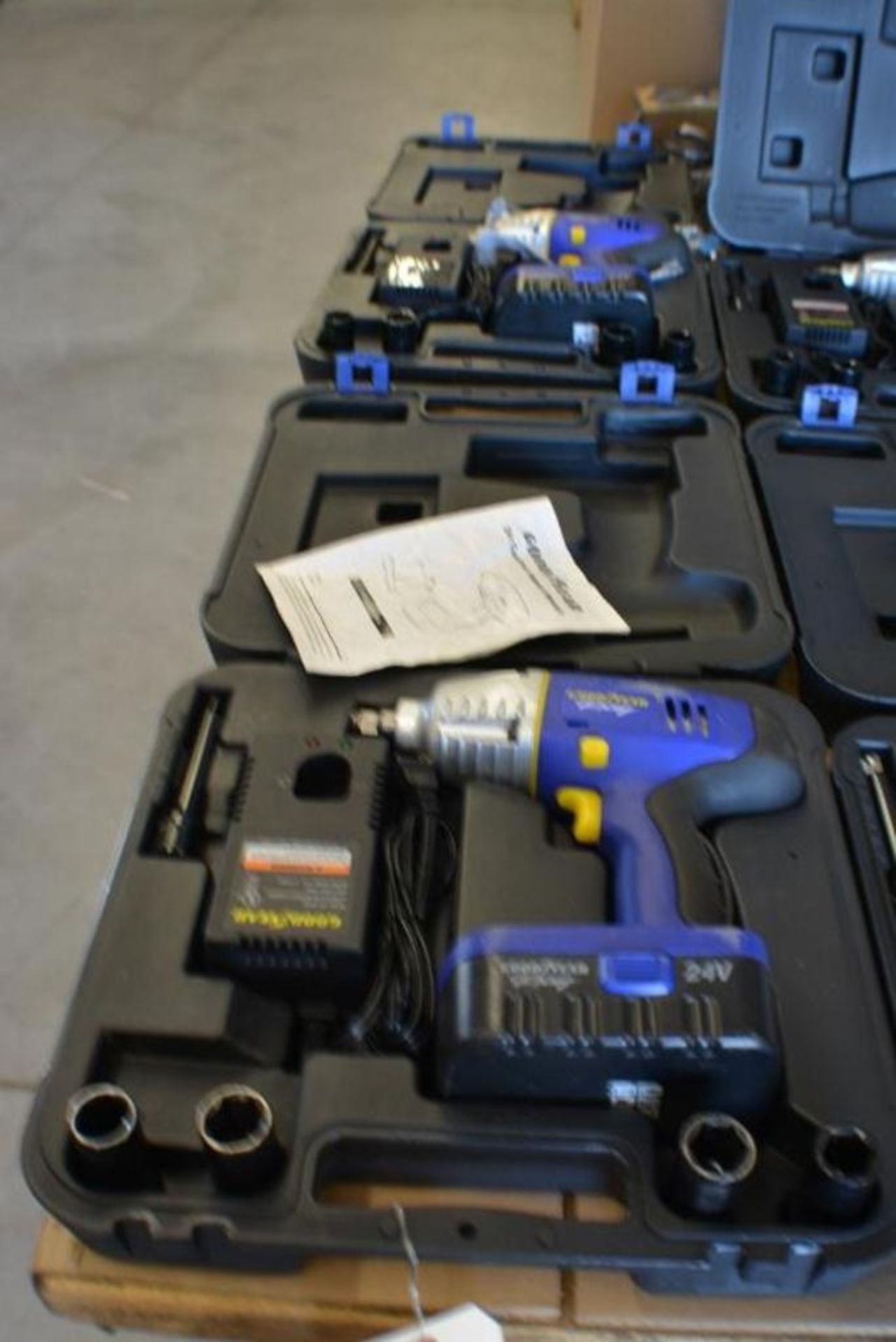 Good Year 24 Volts Cordless Impact Wrench 1/2in. Qty 2 X $