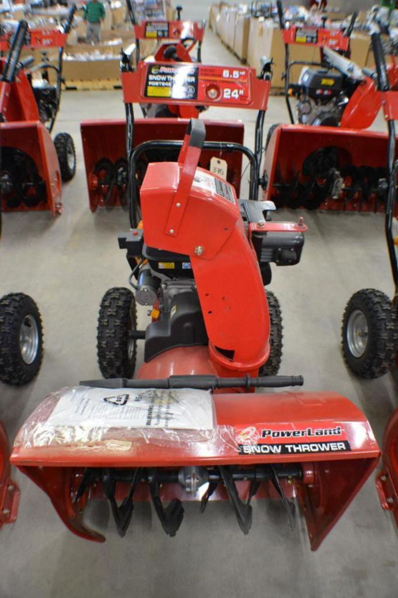 Snow Thrower 24in. 6.5HP with electric Start Engine 4 Stroke by Powerland - Image 2 of 6