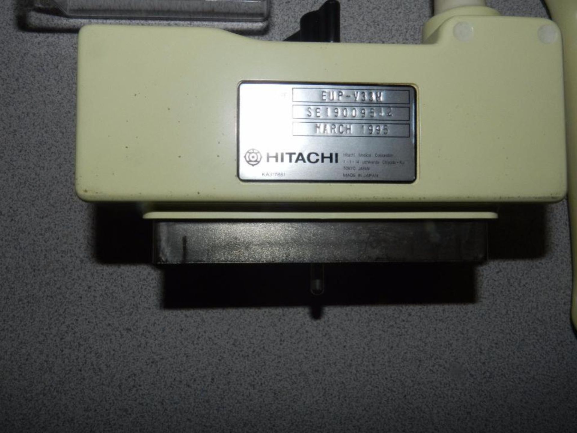 Ultrasound Color Doppler. Model Hitachi Hi Vision Model EUB-5500 Serial SE17938401. Including . Incl - Image 38 of 44