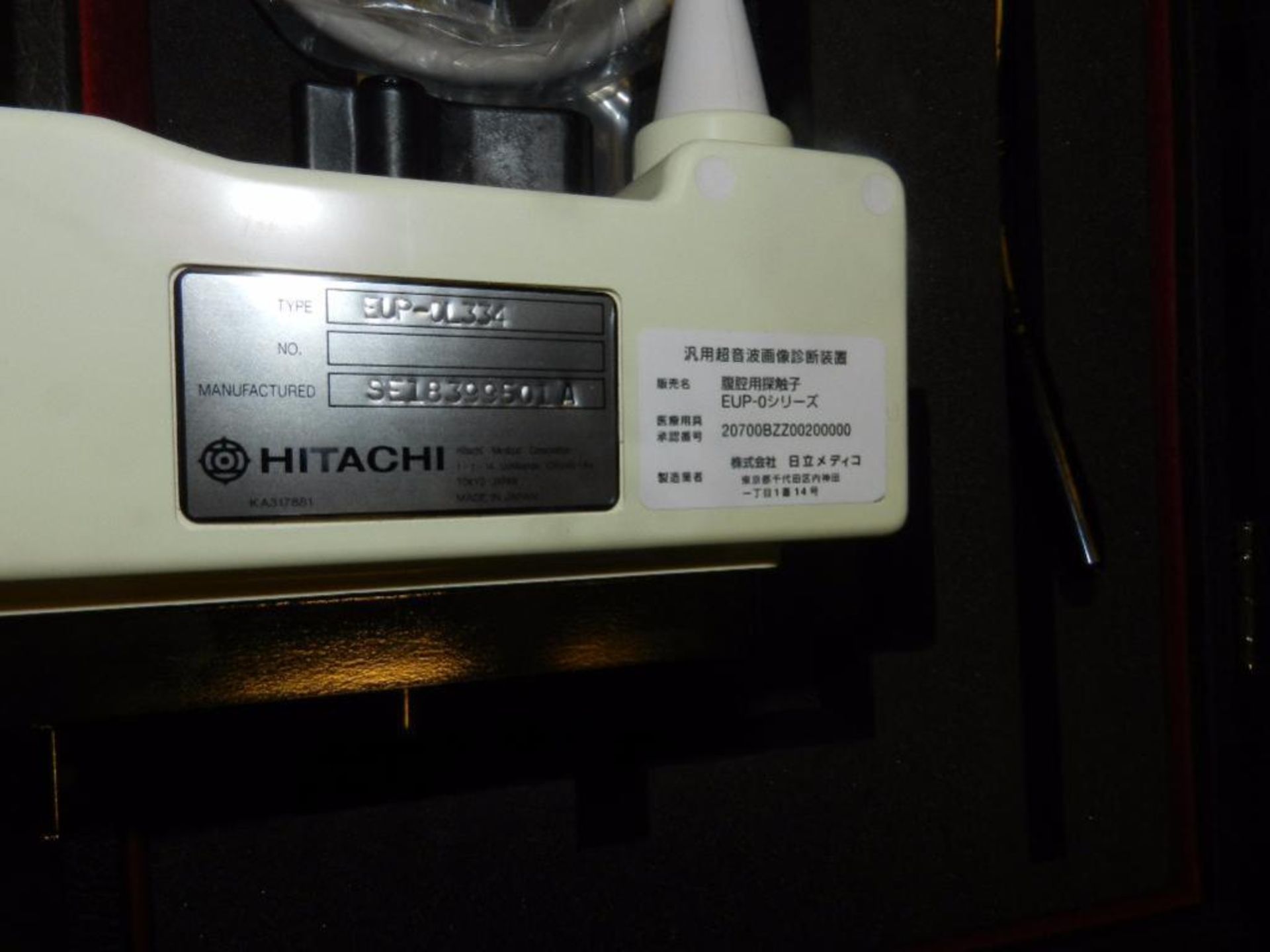 Hitachi Laparoscopic Probe. Model EUPOL334. SN SE18399501 A. (AS A Note this Probe is unused) - Image 7 of 16