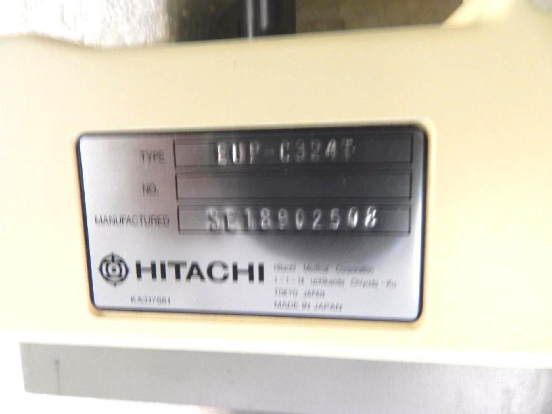 Ultrasound Color Doppler. Model Hitachi Hi Vision Model EUB-5500 Serial SE17938401. Including . Incl - Image 32 of 44