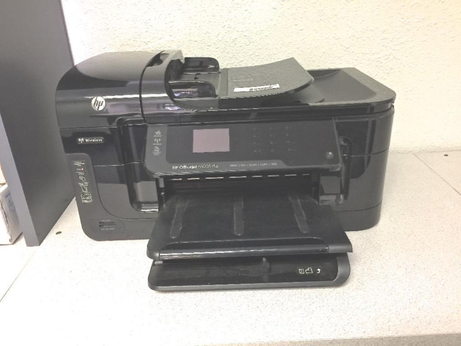 Printer. HP Printer all in one Model 6500 A+ Desk top type black color