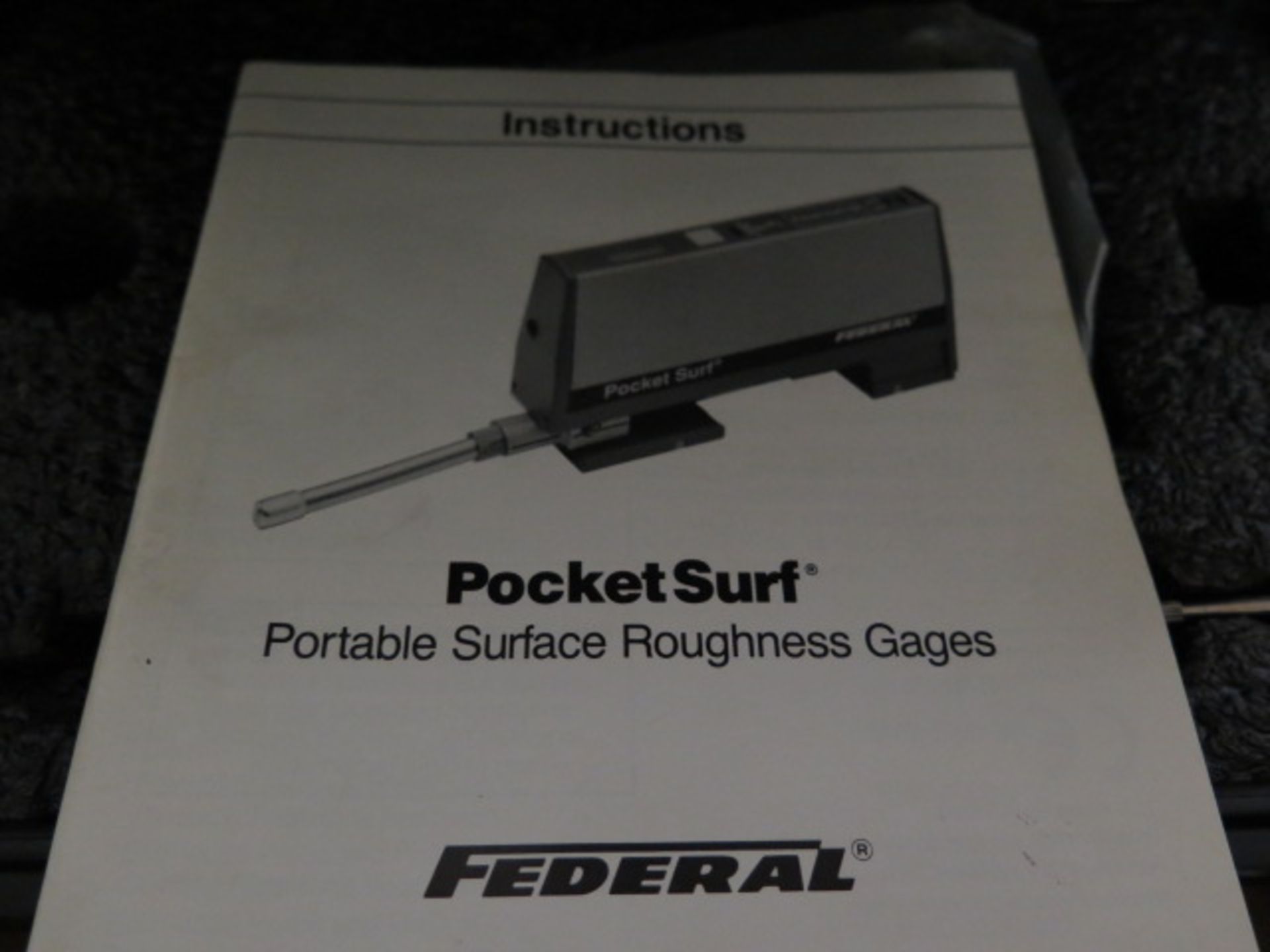 Mahr Federal Pocket Surf Surface Roughness Gage - Image 3 of 4