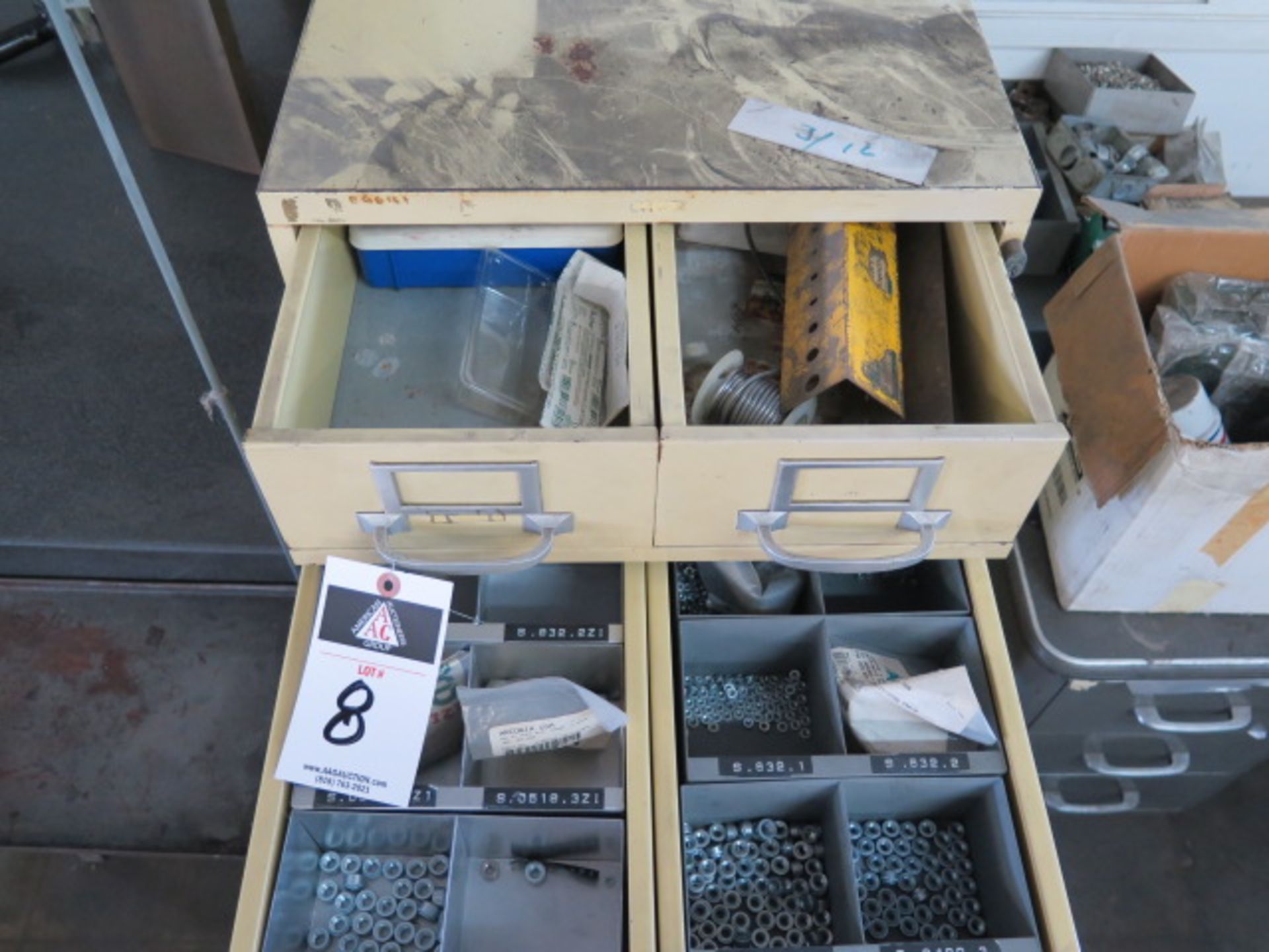 10-Drawer Cabinet w/ Insertion Hardware - Image 4 of 4
