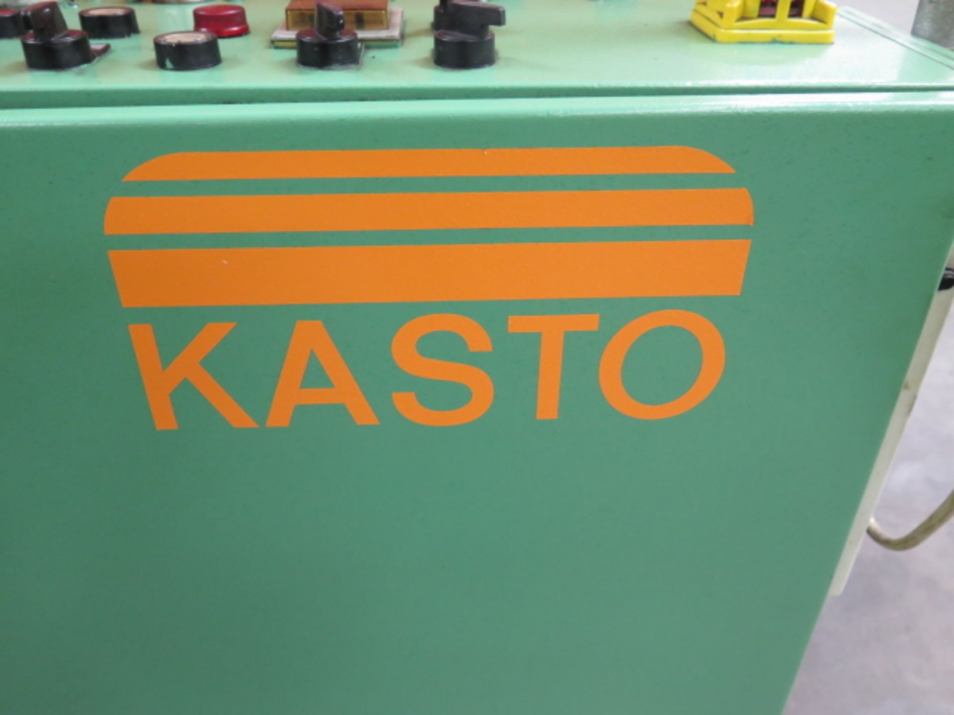 Kasto HBA360AU 15” Automatic Hydraulic Horizontal Band Saw w/ Hydraulic Clamping and Feeds, Chip - Image 4 of 5