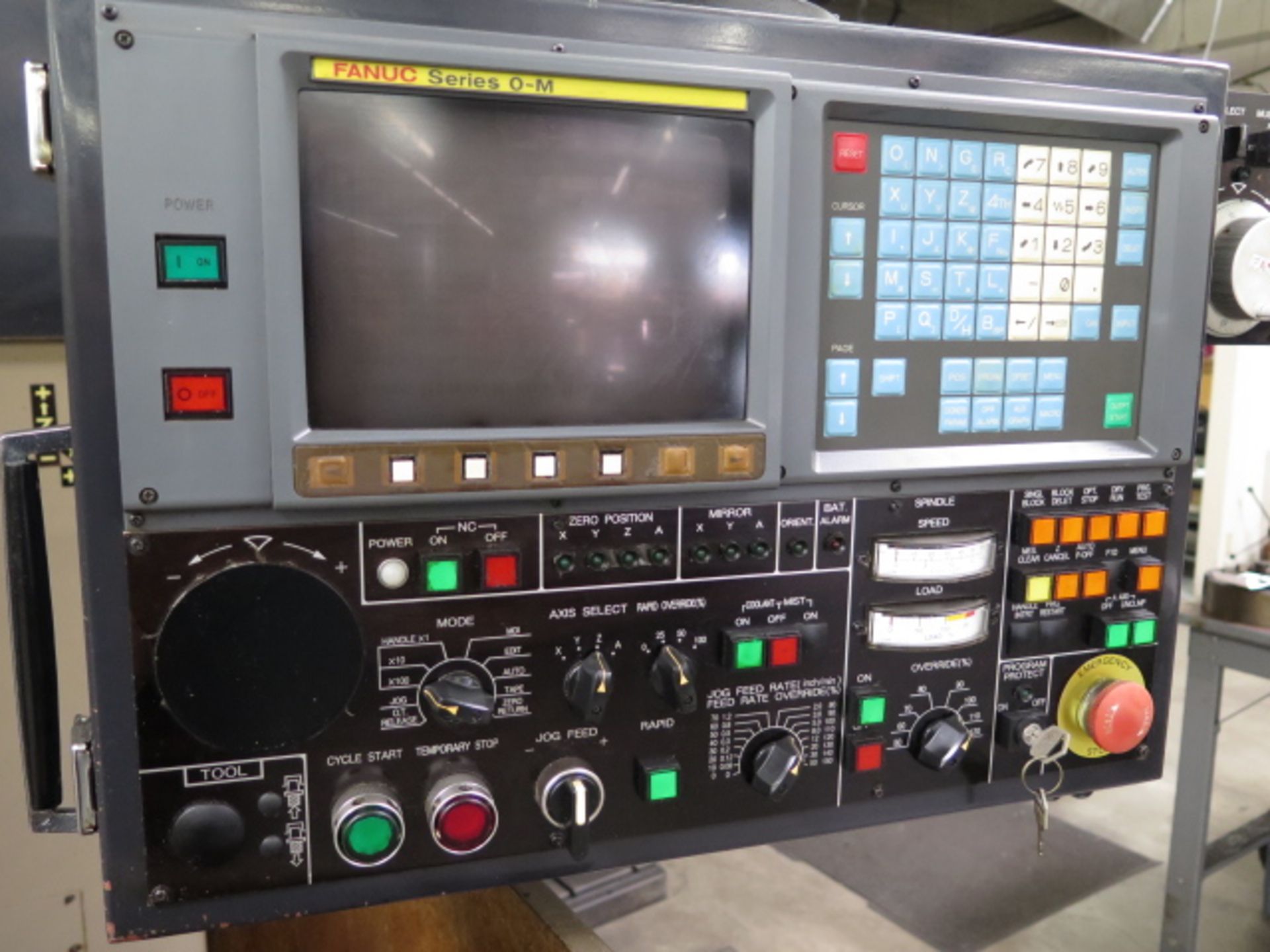 Kasuga MR.K-55 CNC Vertical Machining Center w/ Fanuc Series 0-M Controls, 16-Station ATC, CAT-40 - Image 7 of 8