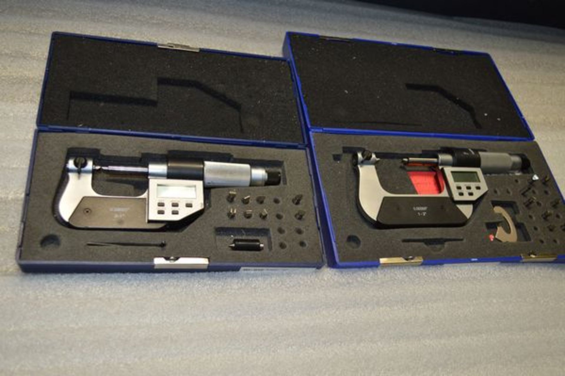 Electronic Thread Micrometer .00005" - 1" and Electronic Thread Micrometer .00005" - 1"- 2"