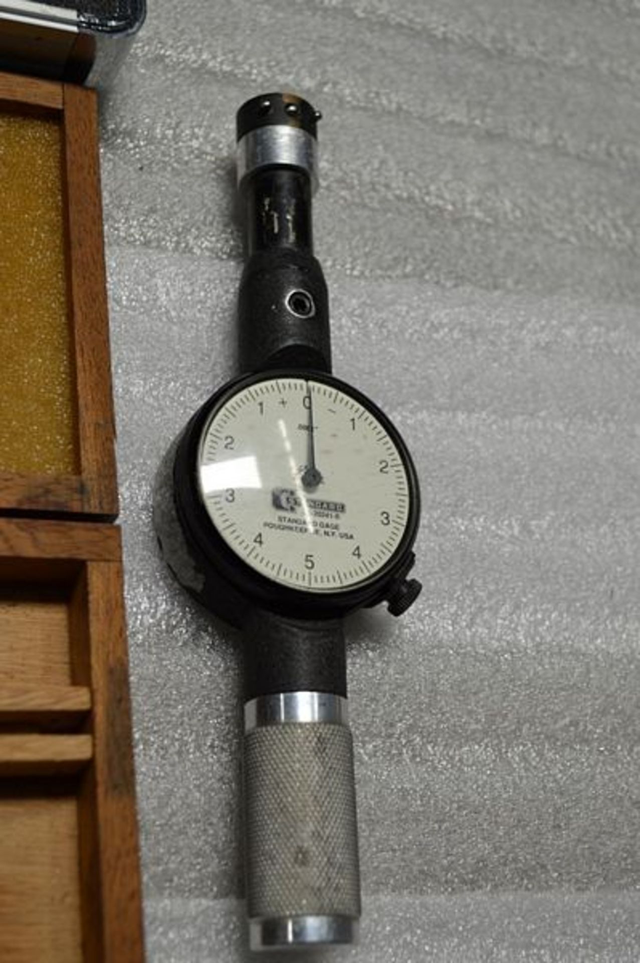 Lukfin Depth Micrometer 0-3", Etalon O.D. Indicating Micrometer , N.C.K. I.D. Dial Caliper , - Image 7 of 8