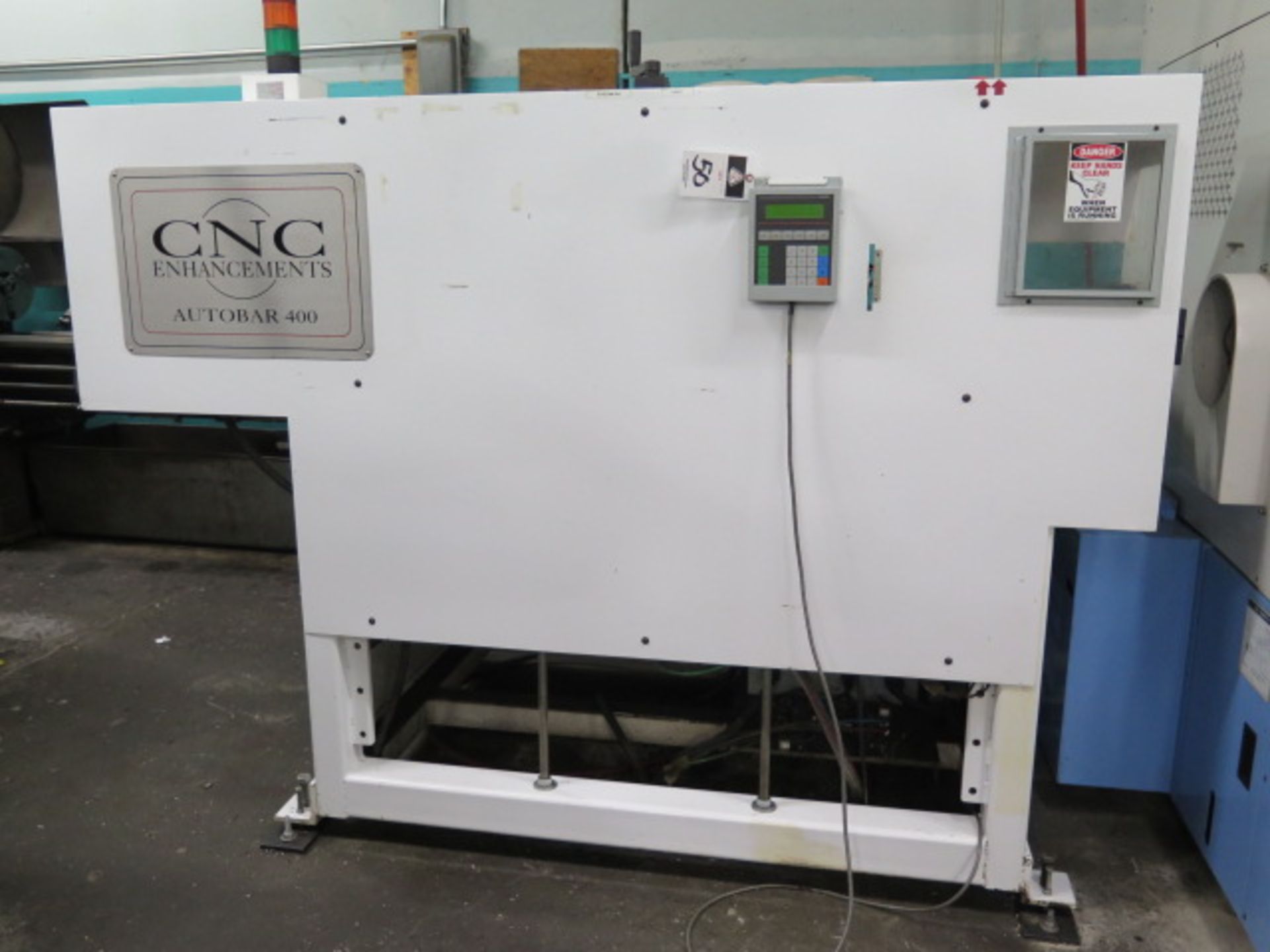 CNC Enhancements “Autobar 400” Automatic Bar Loader / Feeder s/n 182