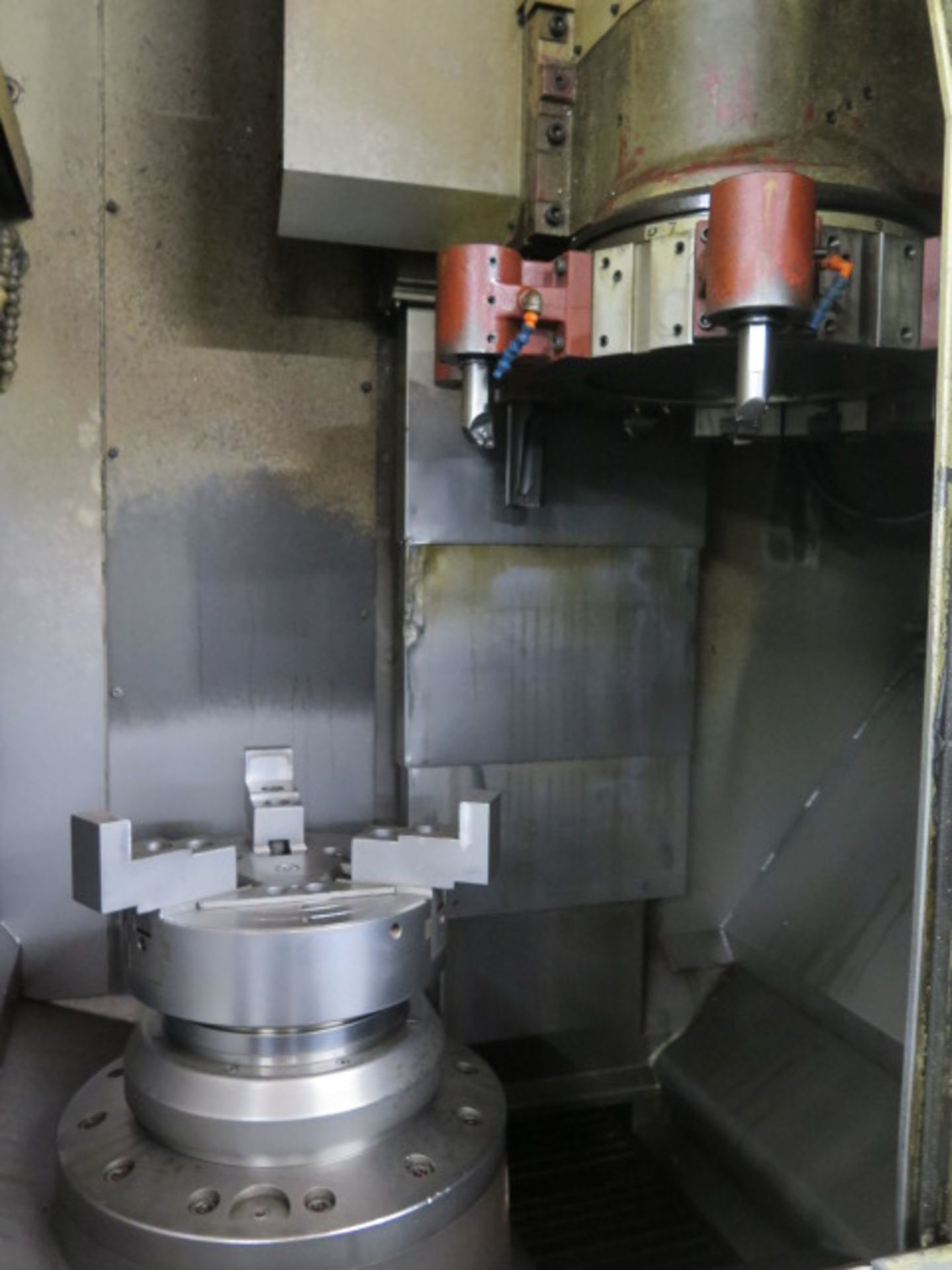 Okuma & Howa 2SP-V55 Twin Spindle CNC Vertical Turning Center s/n 55095 (8011) w/ Fanuc Series 18- - Image 6 of 9