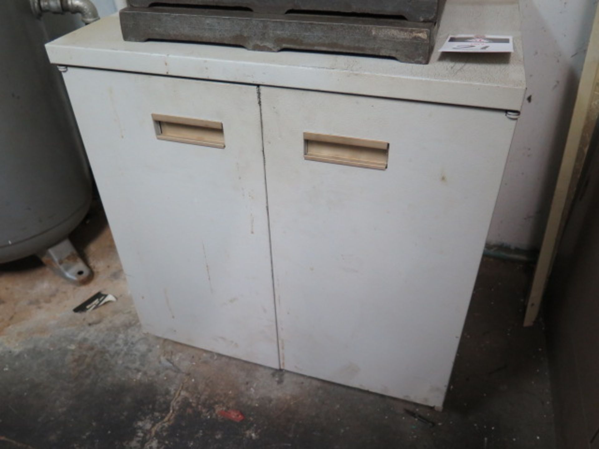 Storage Cabinet w/ Misc Inspection