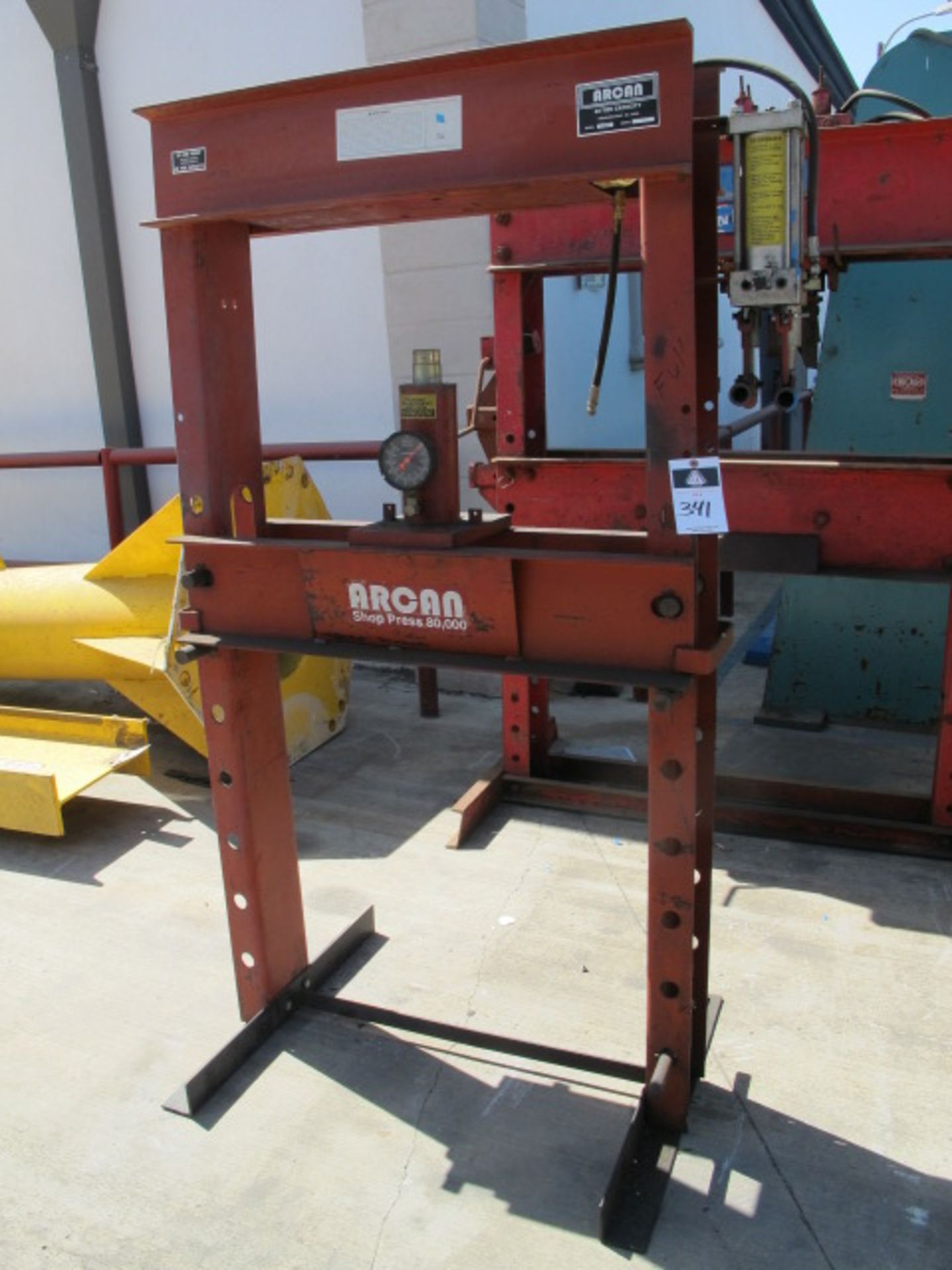 Arcan 40 To Hydraulic H-Frame Press (NEEDS WORK)