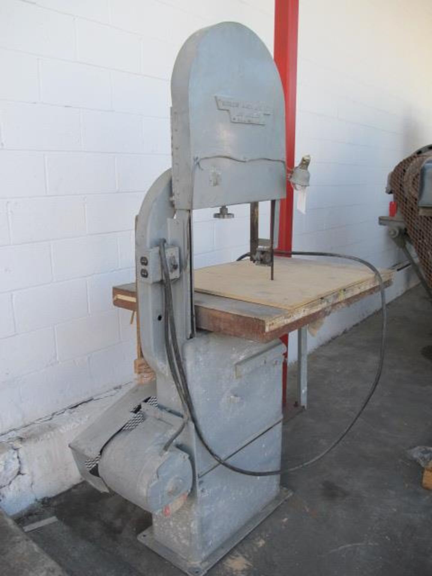 Rodgers mdl. B-20 19" Vertical Band Saw s/n 41371 - Image 2 of 3