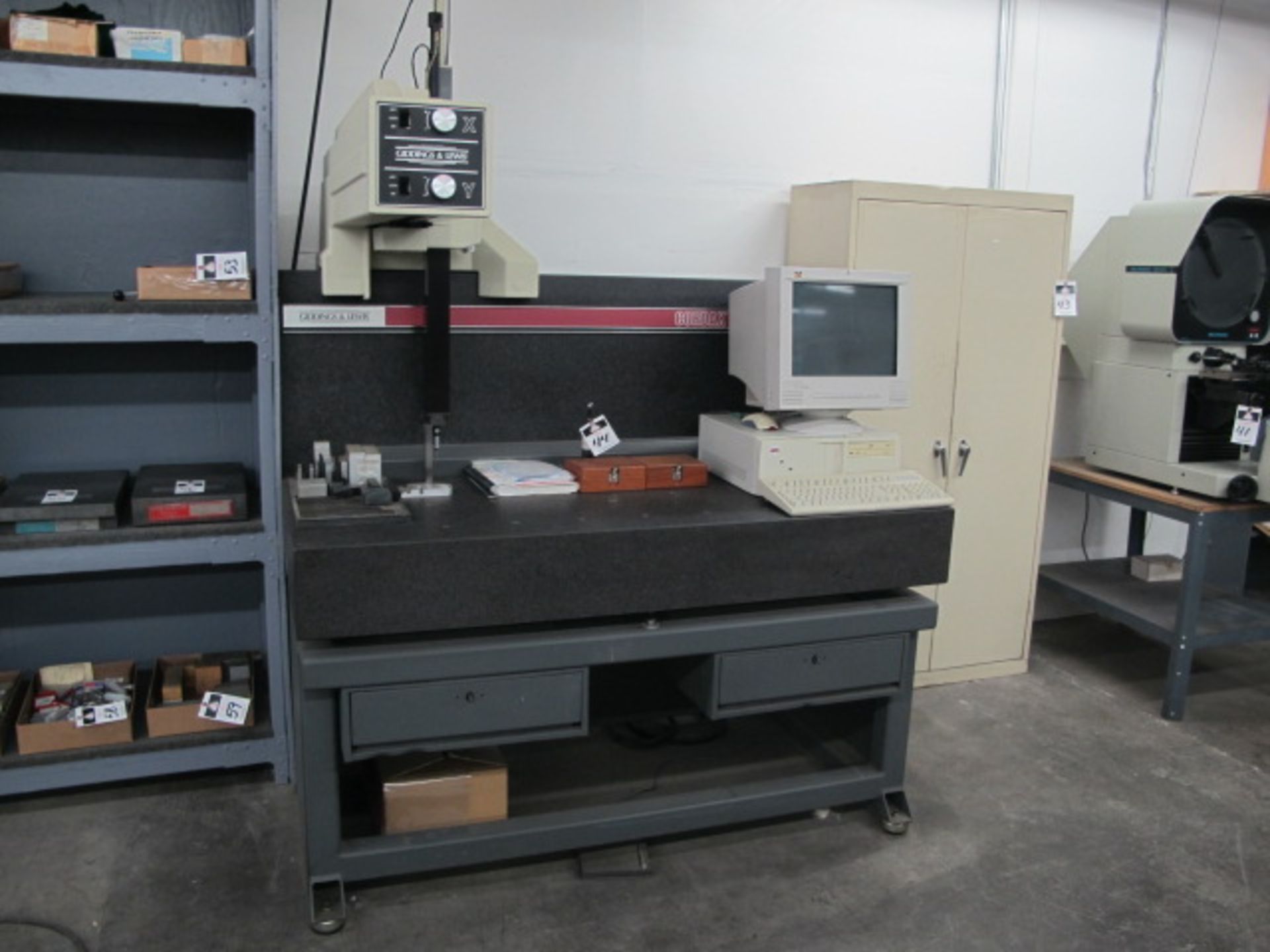 Giddings & Lewis Cordax 1808-M MEA CMM Machine s/n C-6422-1092 w/ Renishaw PH6 Probe Head, “X”=