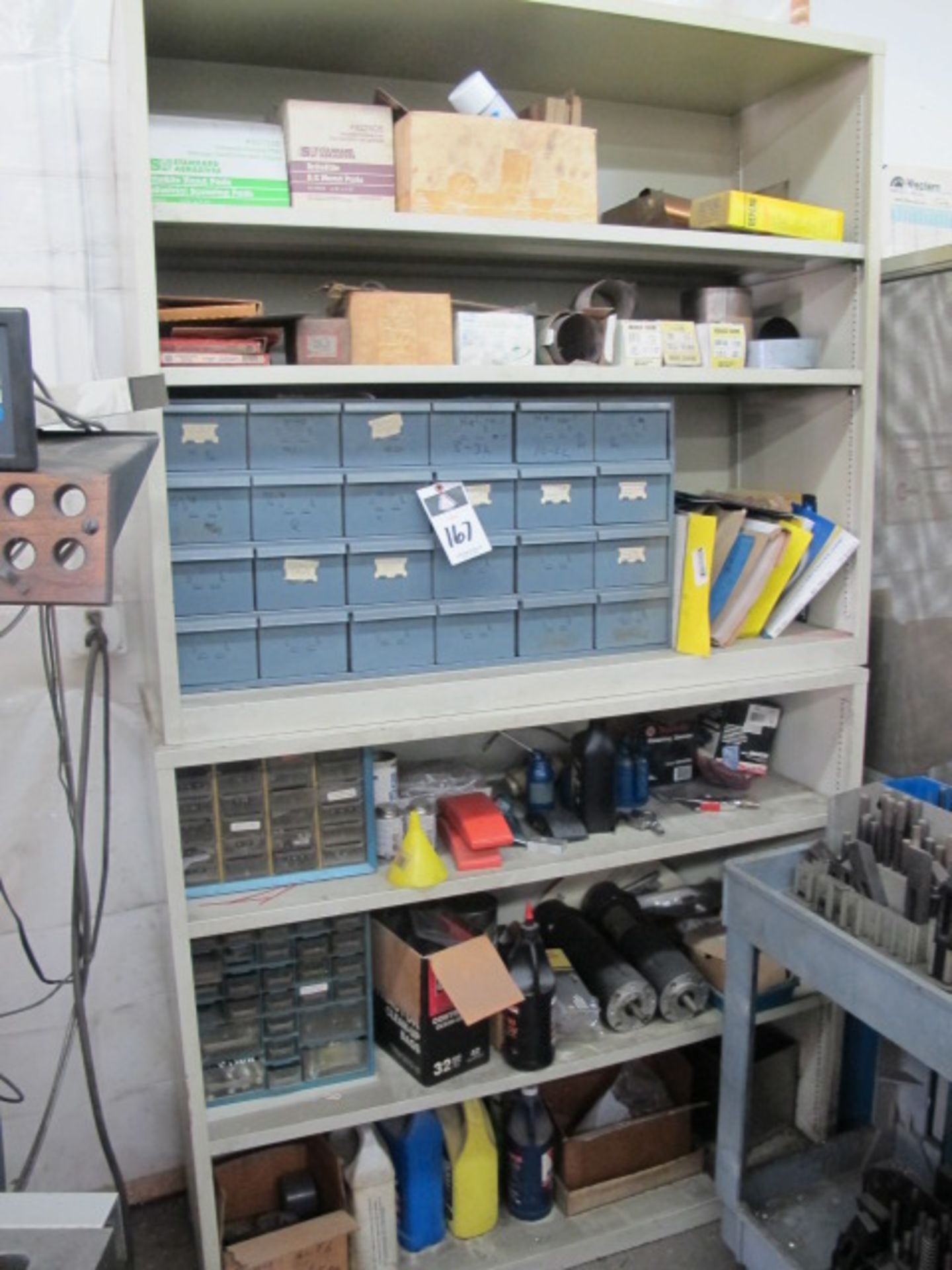 Heli-Coils, Abrasives, Shim Stock and Shelf