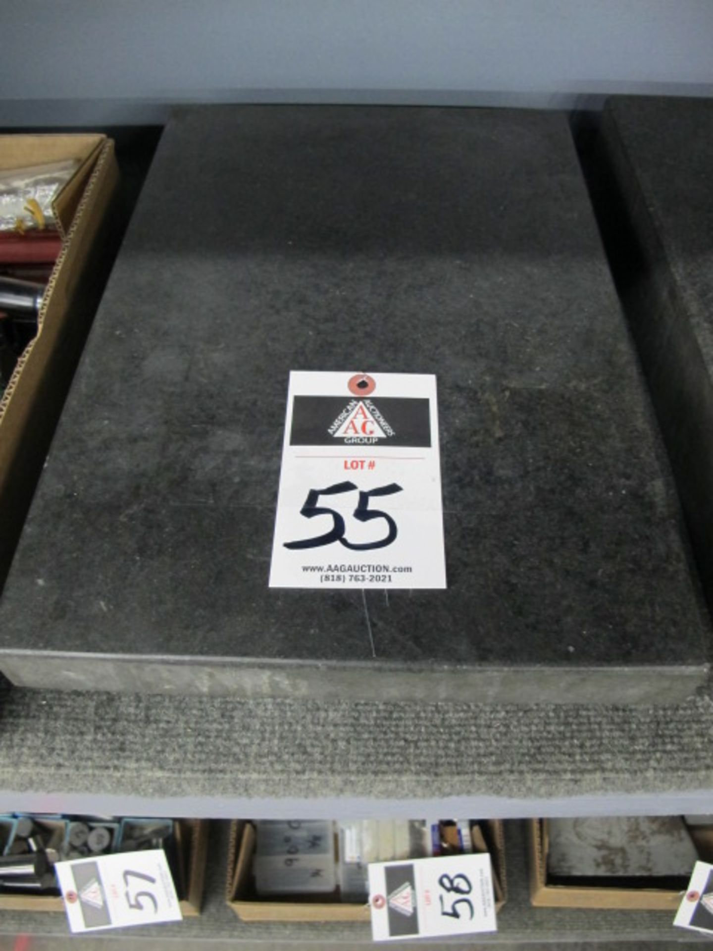 Standridge 12" x 18" x 3" 2-Ledge Granite Surface Plate