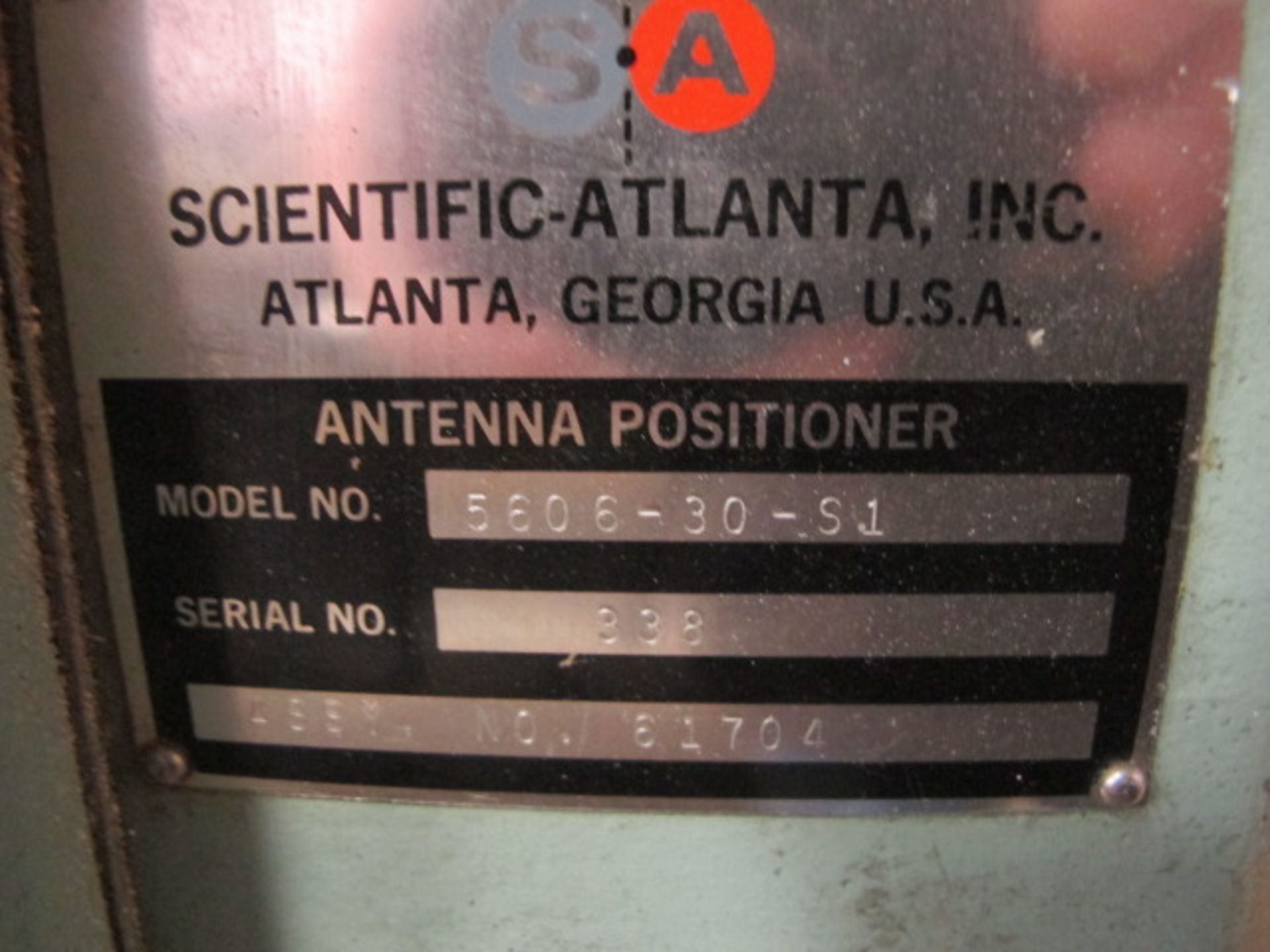 Scientific-Atlanta mdl. 5606-30-S1 Antenna Positioner - Image 4 of 4