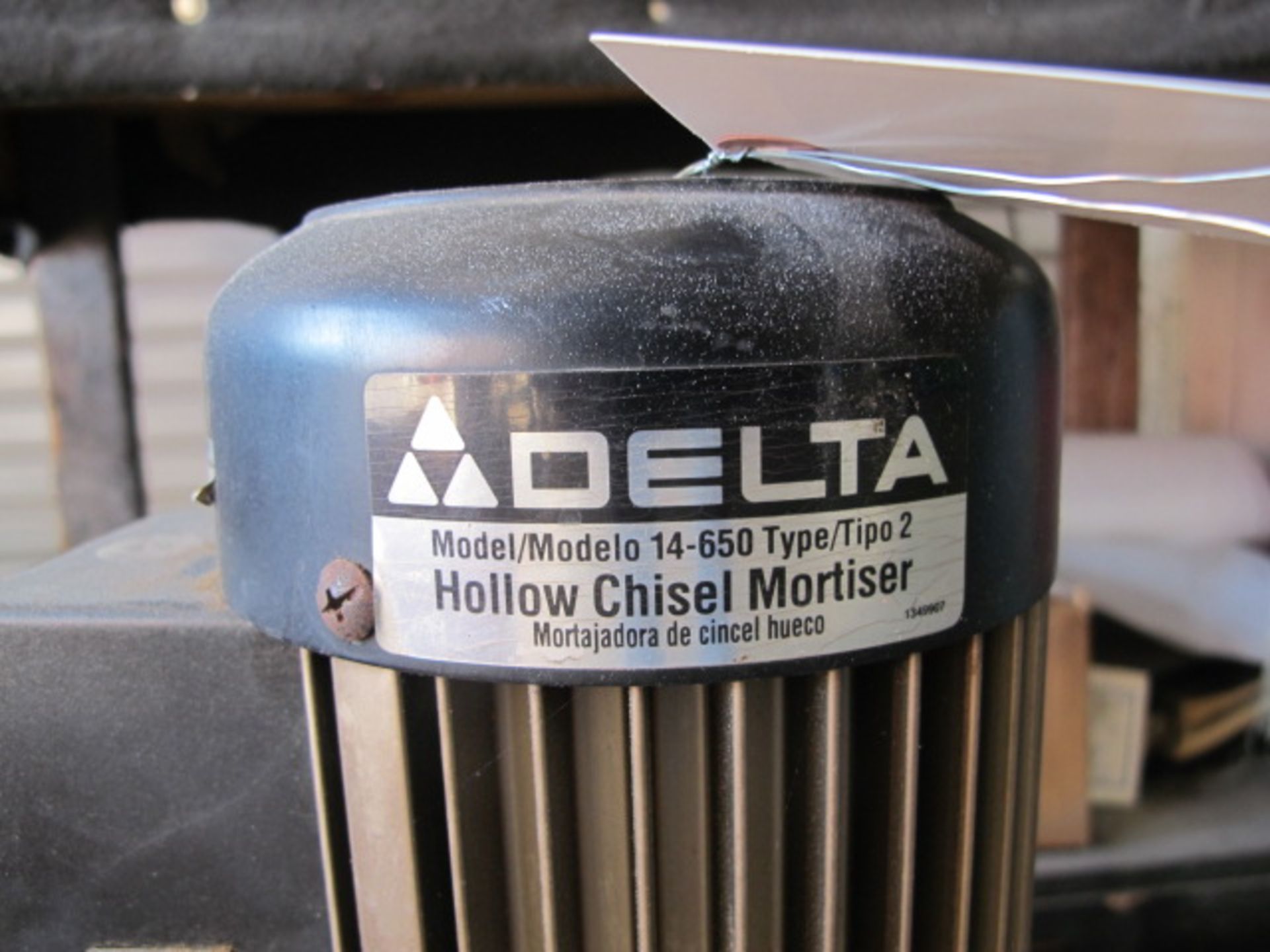 Delta mdl. 14-650 Hollow Chisel Mortiser - Image 3 of 3