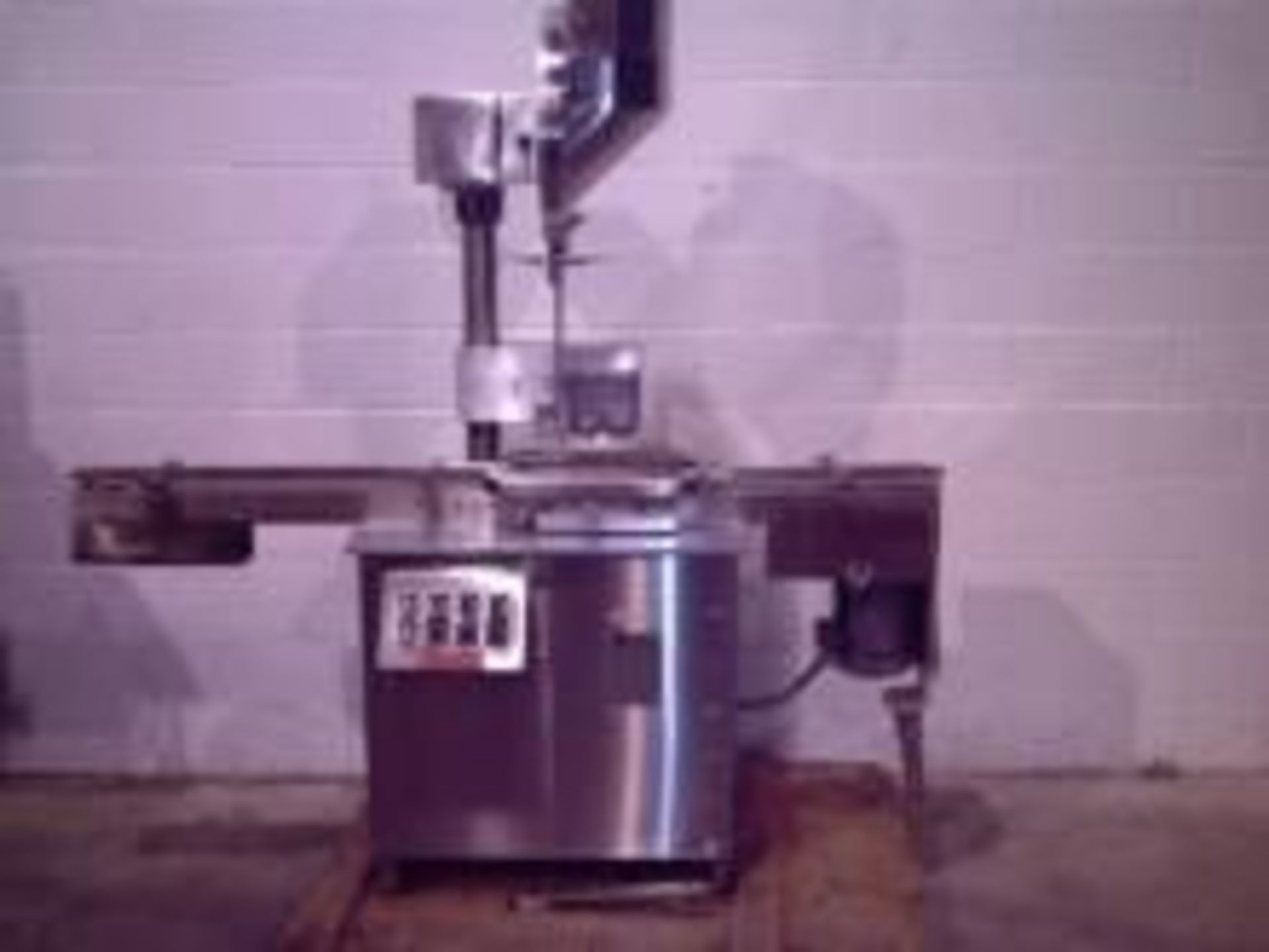 Used Perry Industries Automatic Stoppering Machine, Model PS-2. Load Out Fee:100