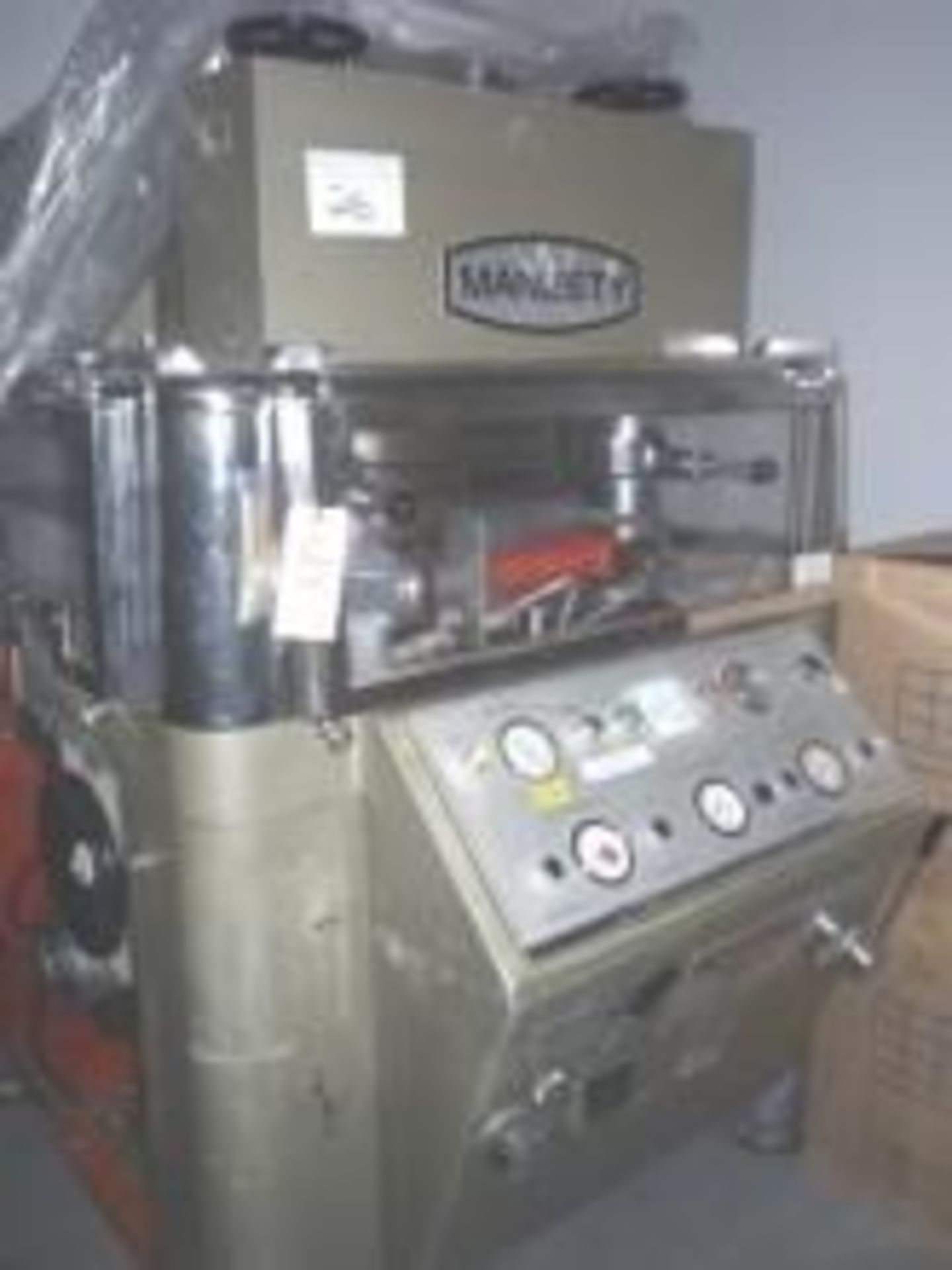 Used Manesty Rotapress Mark III - 55 Station Double Sided Rotary Tablet Press.  Comes with a 10