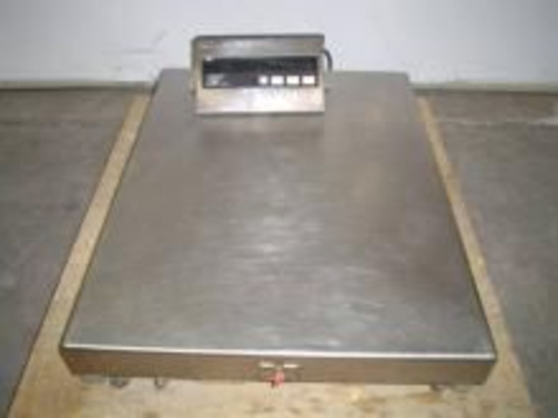 Used Toledo 150 Kg Digital Floor Scale, Model ID1s.   Electrics: 110 volts. Load Out Fee:150