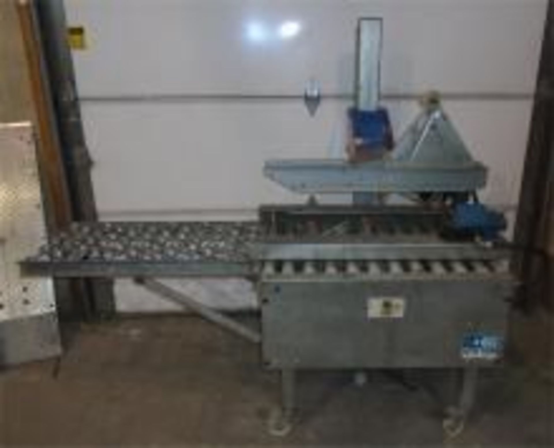 Used SOCO Systems Top and Bottom Case Sealer, Model T-10.  Electrics: 1Ph/60Hz/110Volts Load Out