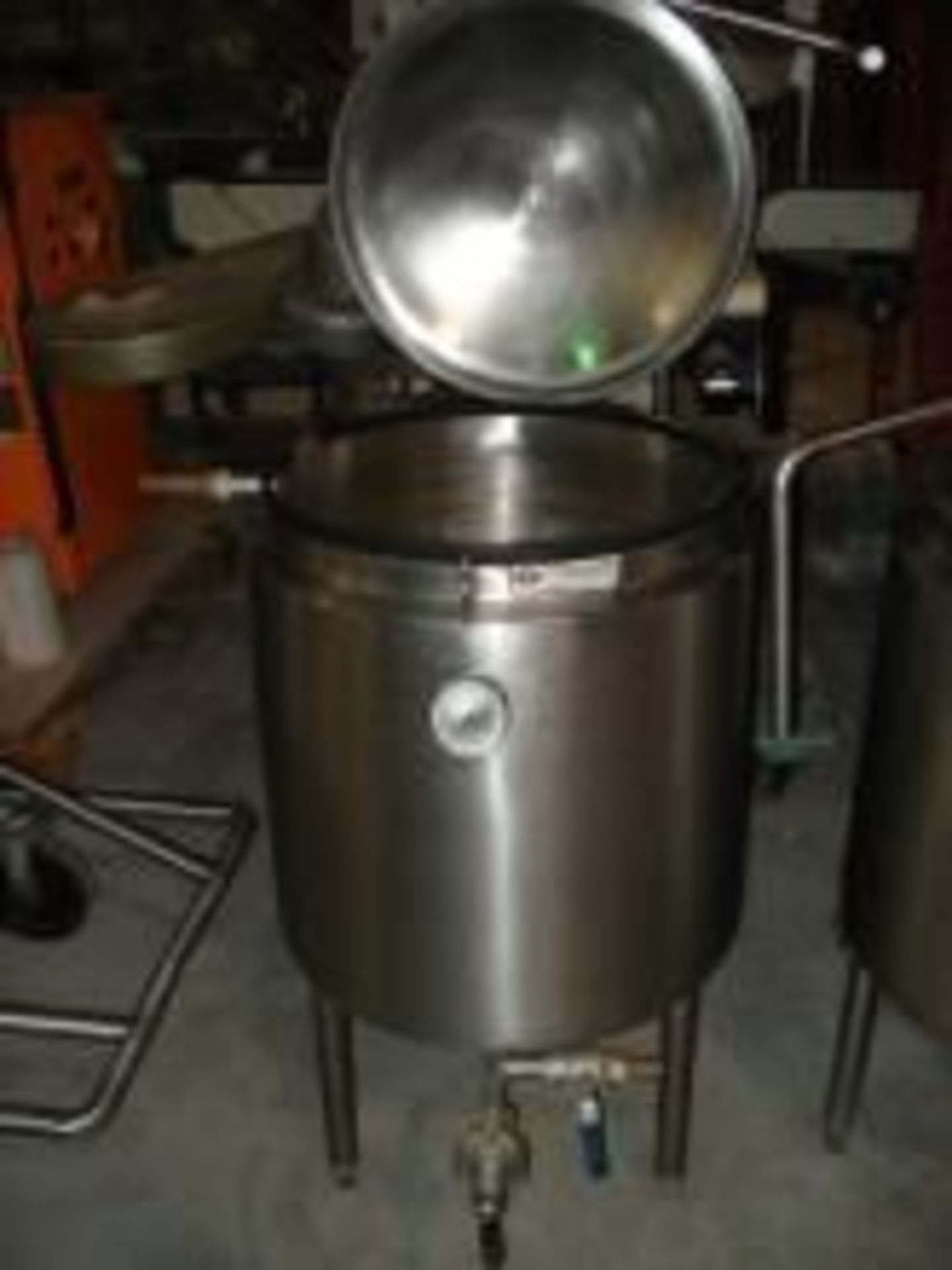 Used Cask Brewing 20 Imperial Gallon Stainless Steel Kettles. Load Out Fee:50
