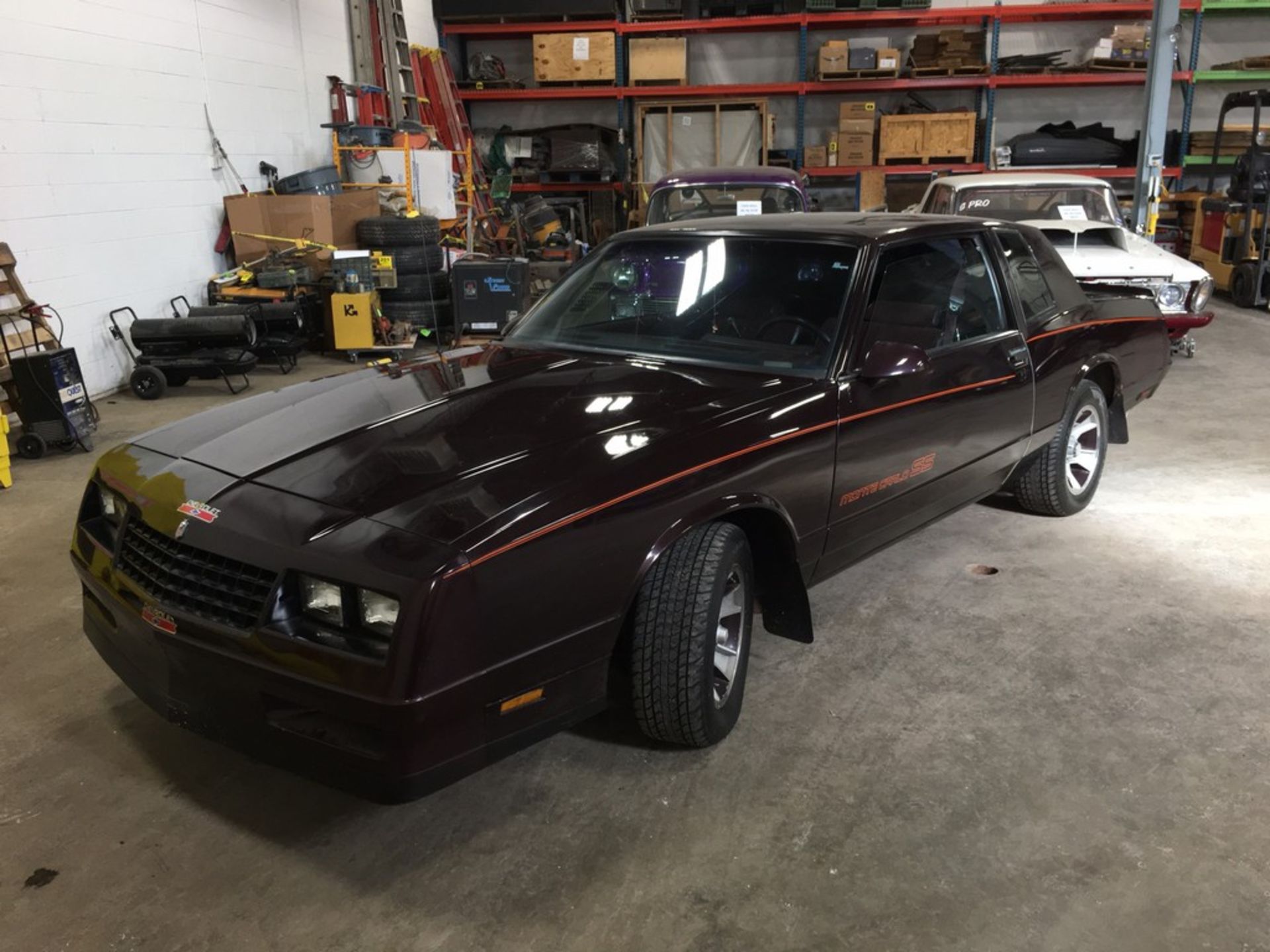 1985 CHEVROLET MONTE CARLO SS TWO DOOR CAR - Image 3 of 5