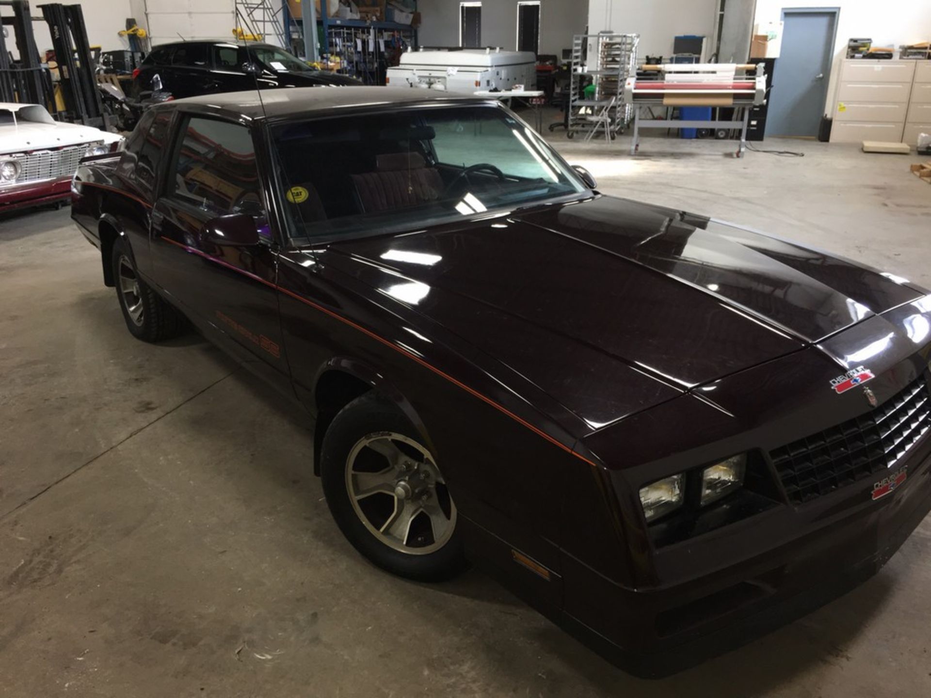 1985 CHEVROLET MONTE CARLO SS TWO DOOR CAR - Image 4 of 5