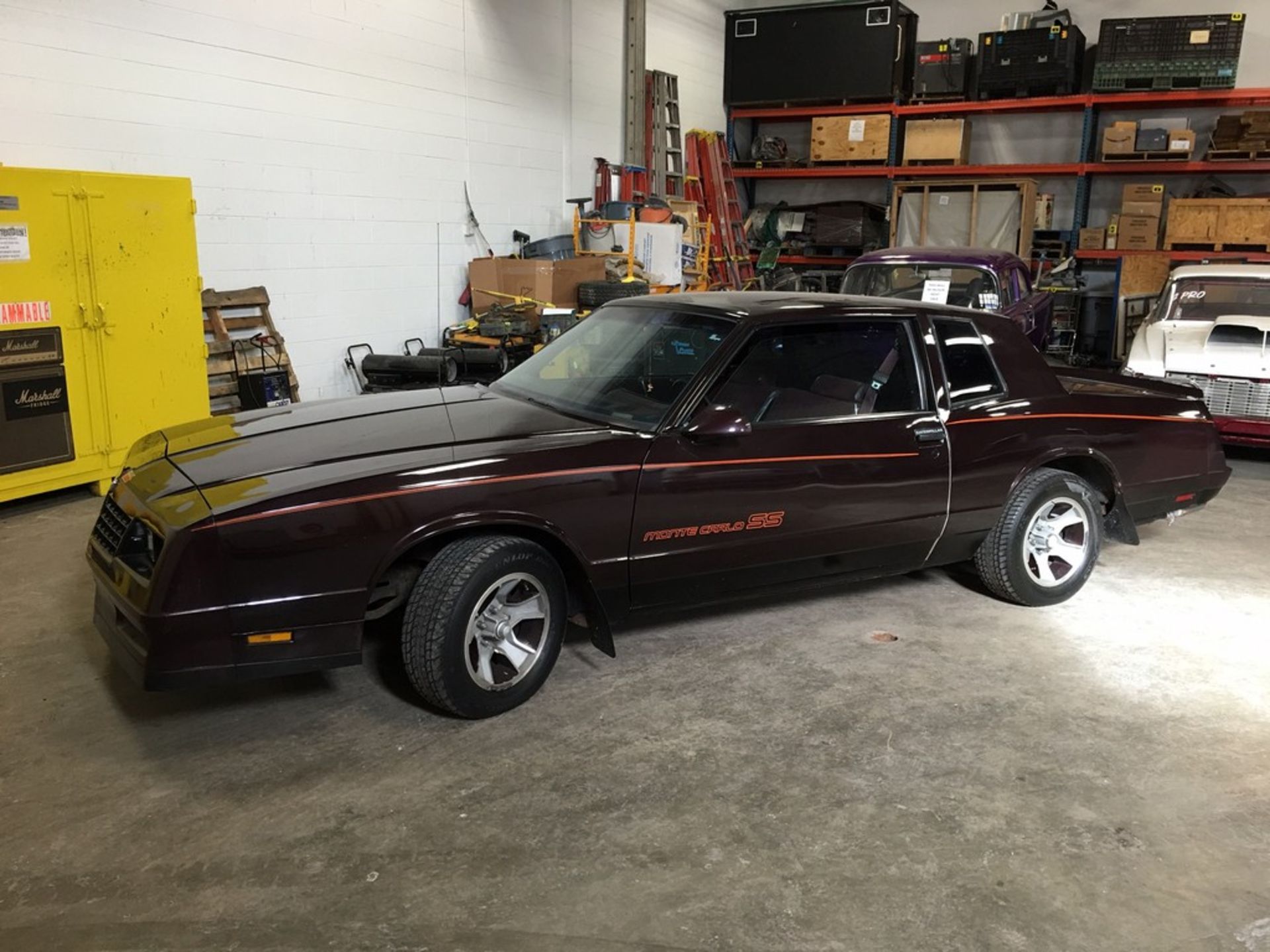 1985 CHEVROLET MONTE CARLO SS TWO DOOR CAR