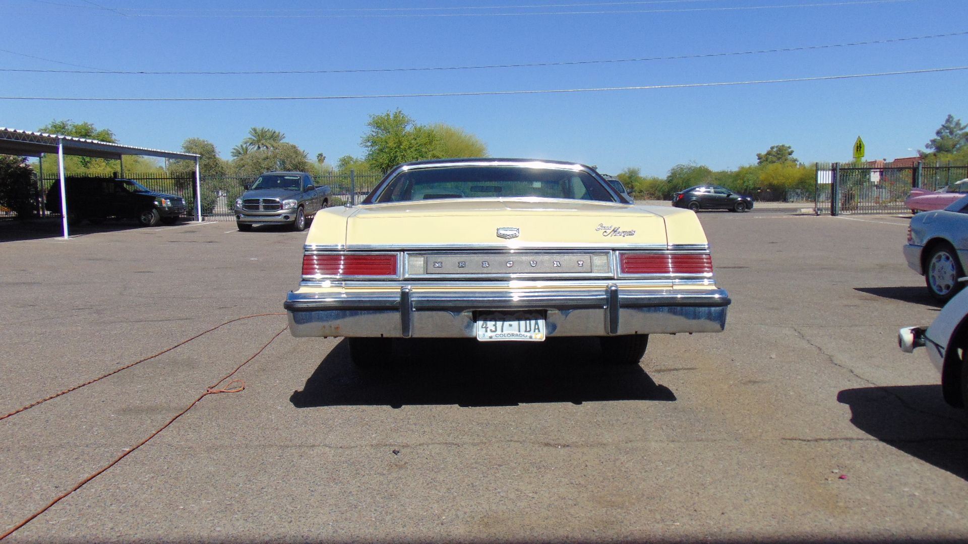1978 MERCURY GRAND MARQUIS, ODOMETER READING 12,838, VIN. 8Z65S644505, 351M GAS, AUTO TRANS, FWD, CR - Image 4 of 13