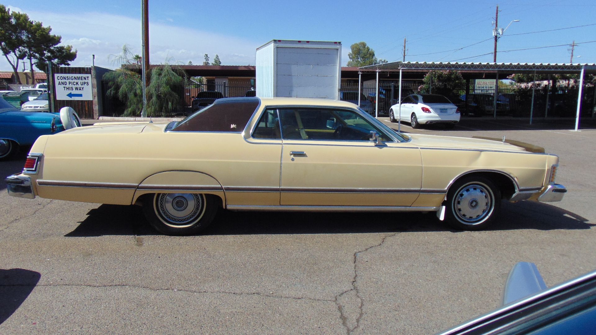 1978 MERCURY GRAND MARQUIS, ODOMETER READING 12,838, VIN. 8Z65S644505, 351M GAS, AUTO TRANS, FWD, CR - Image 6 of 13