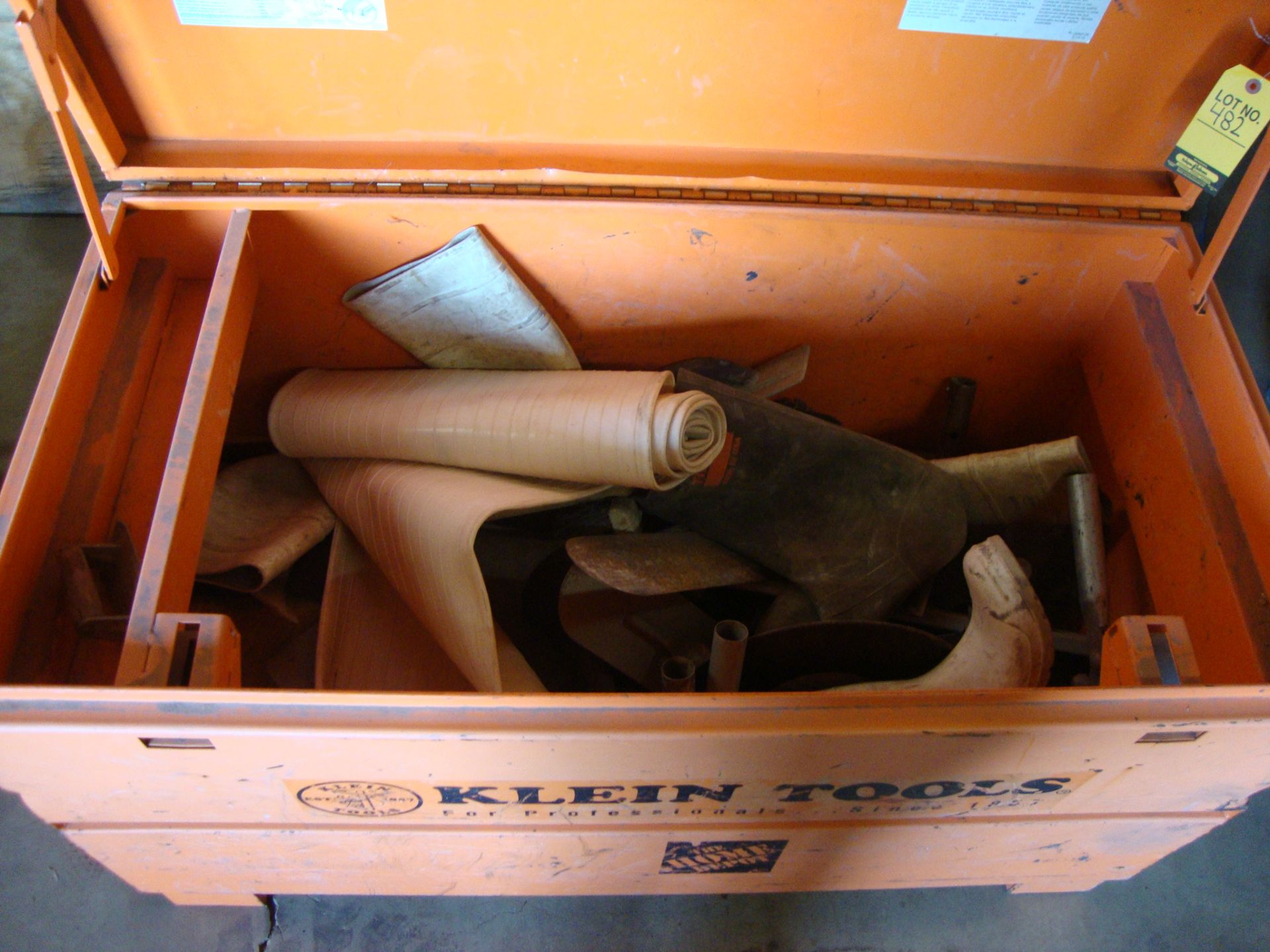 KLEIN TOOLS JOB BOX W/ CONTENTS - Image 2 of 2