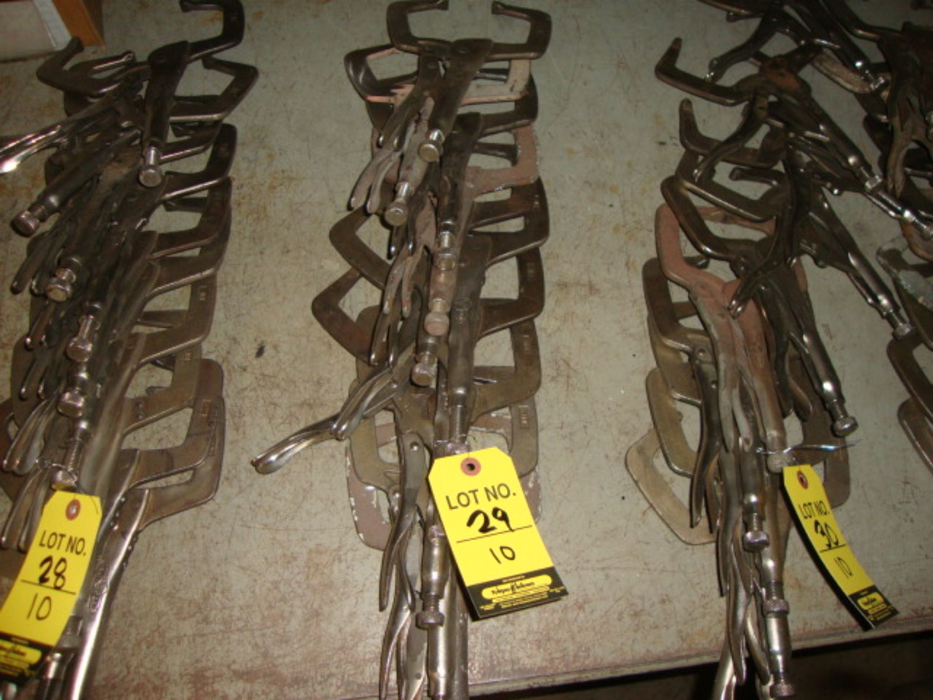 VISE GRIP WELDING CLAMPS