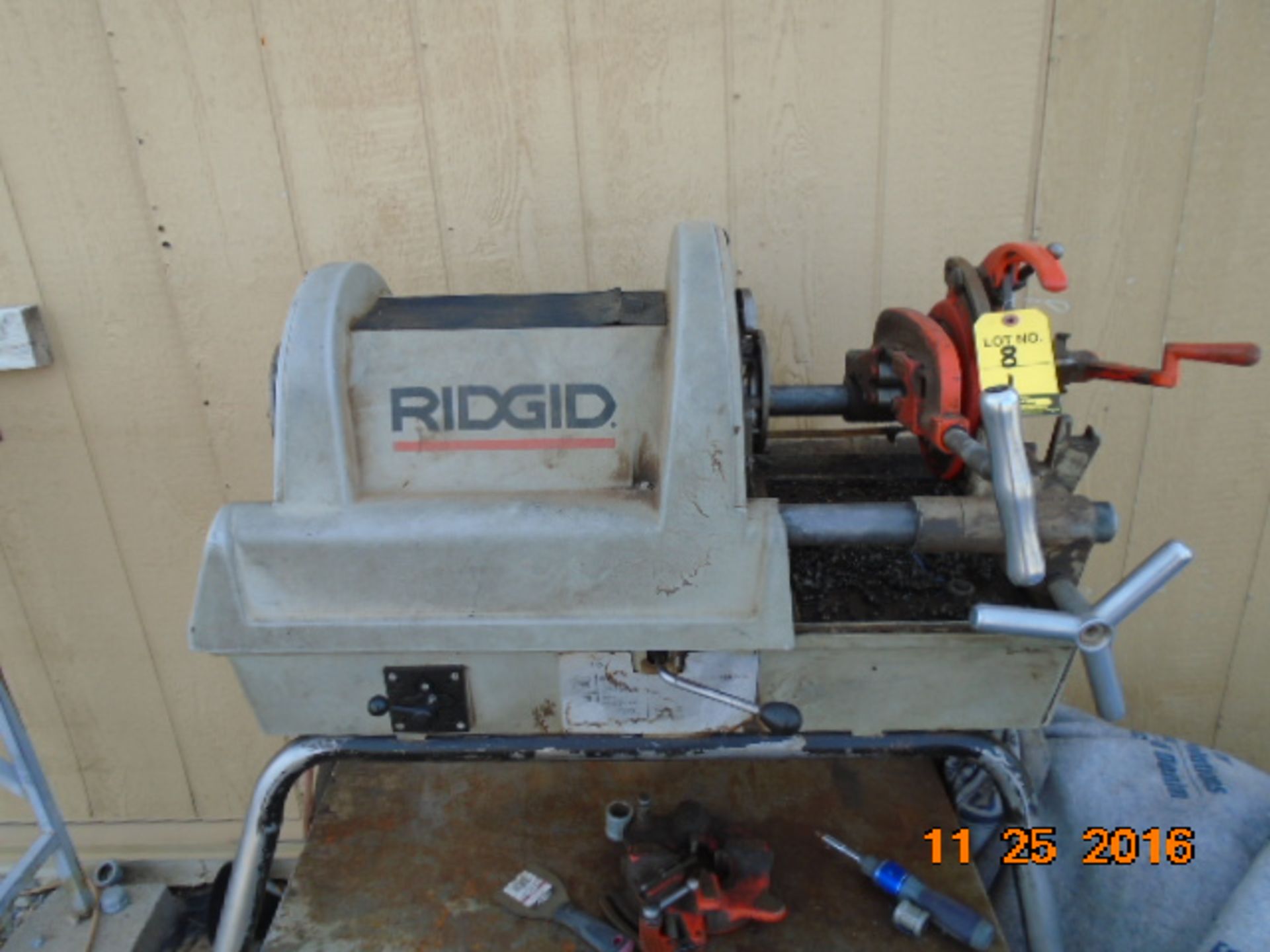 RIDGID MDL. 1822-I THREADER SN. FA10273