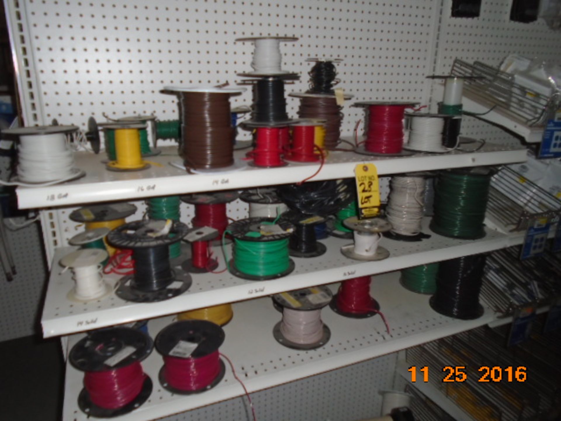 LOT WIRE, ELECTRICAL HARDWARE, ELECTRICAL INVENTORY
