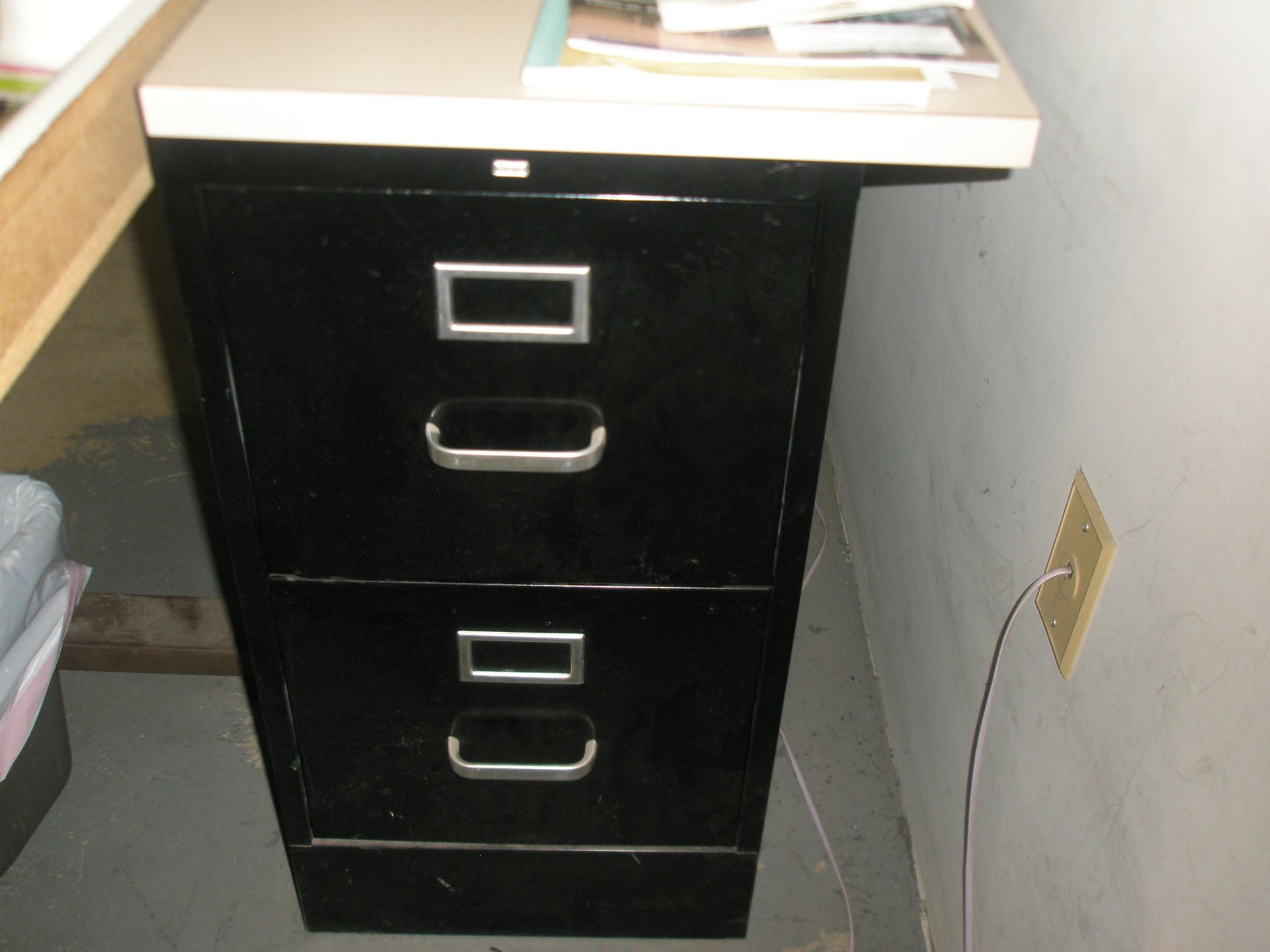 Lot of 3 metal Filing Cabinets