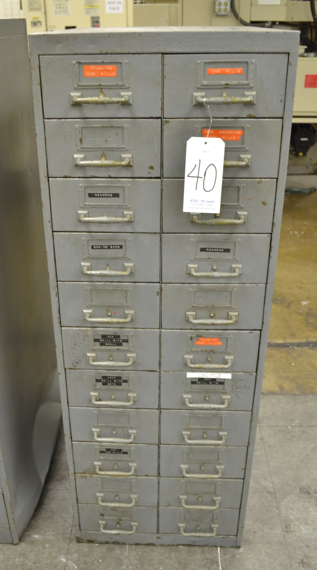 22-Drawer Tooling Cabinet With Misc. Tooling