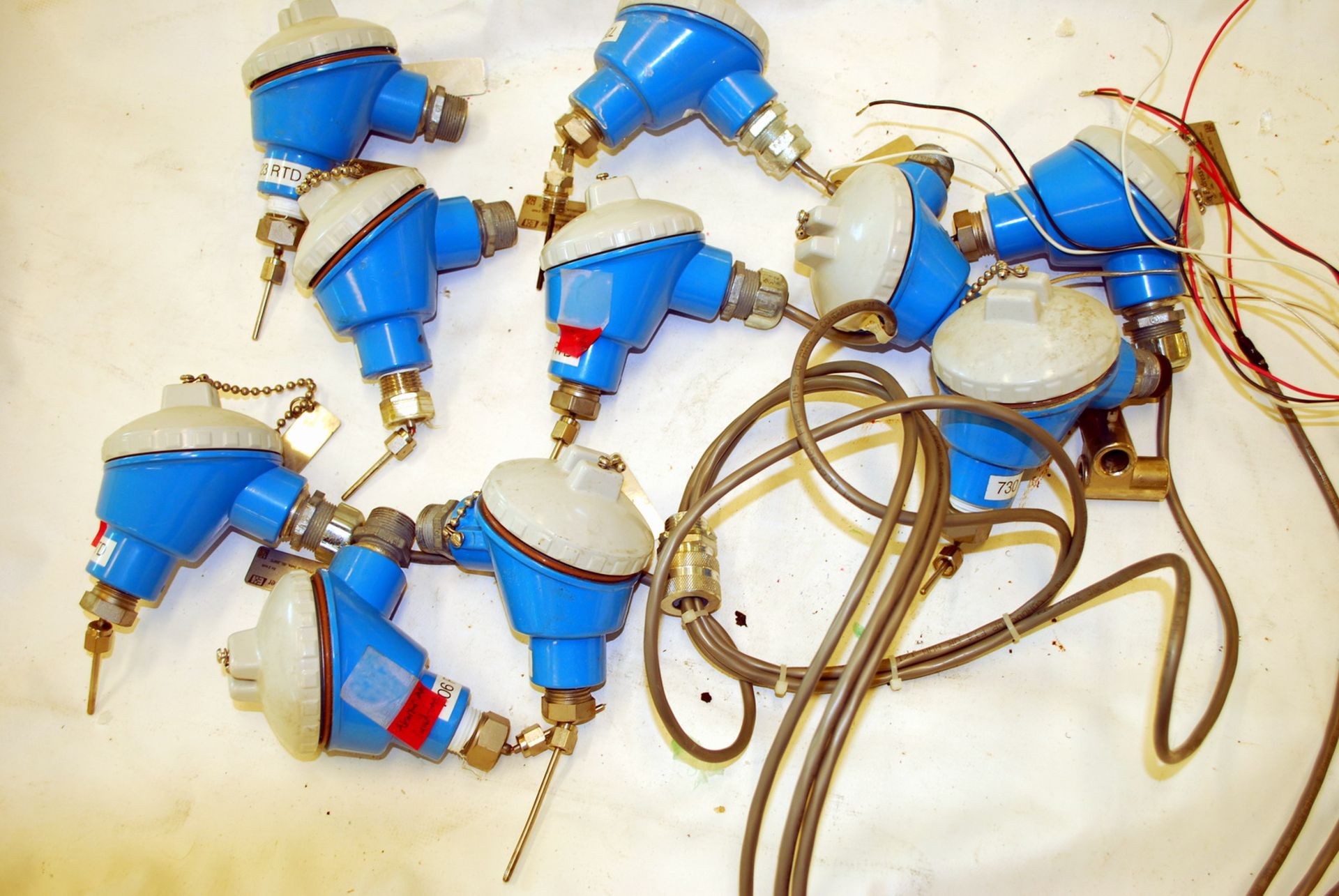 Lot Of Inline Temperature Transmitters
