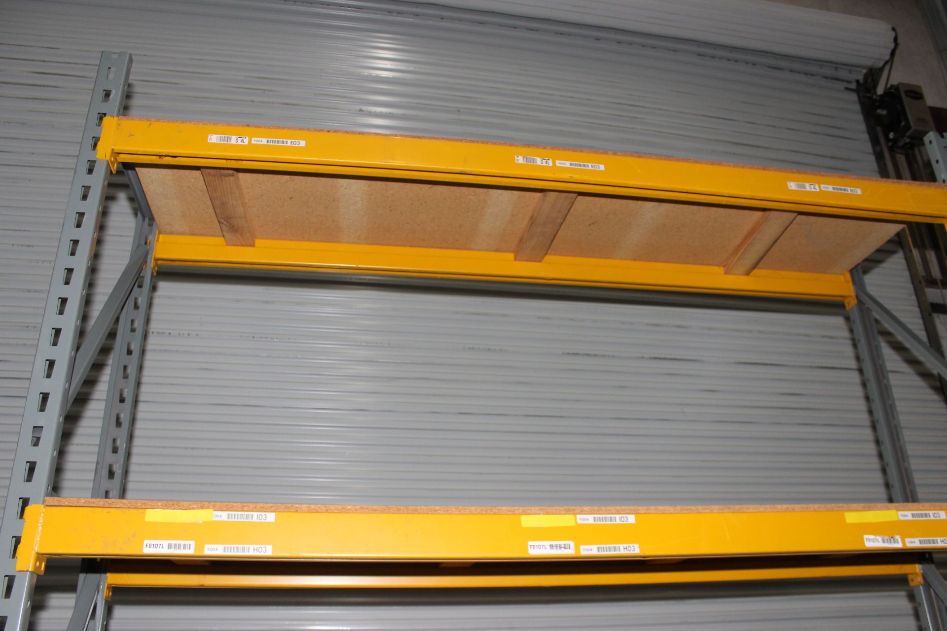 30 SECTIONS OF 96"H X 24"D X 96"L STOCK ROOM PALLET RACK SHELVING,  TOTAL 30 SECTIONS, 3 ROWS - Image 3 of 5