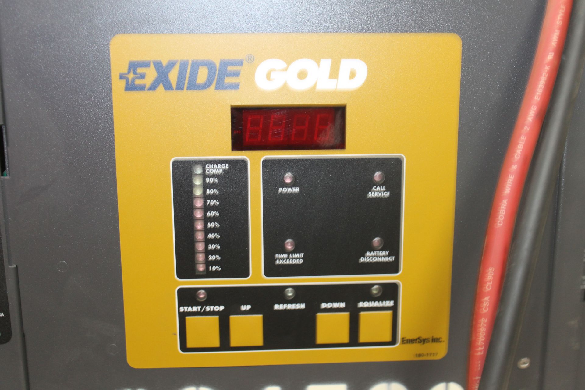 EXIDE GOLD 24V ELECTRIC FORKLIFT BATTERY CHARGER, - Image 3 of 4