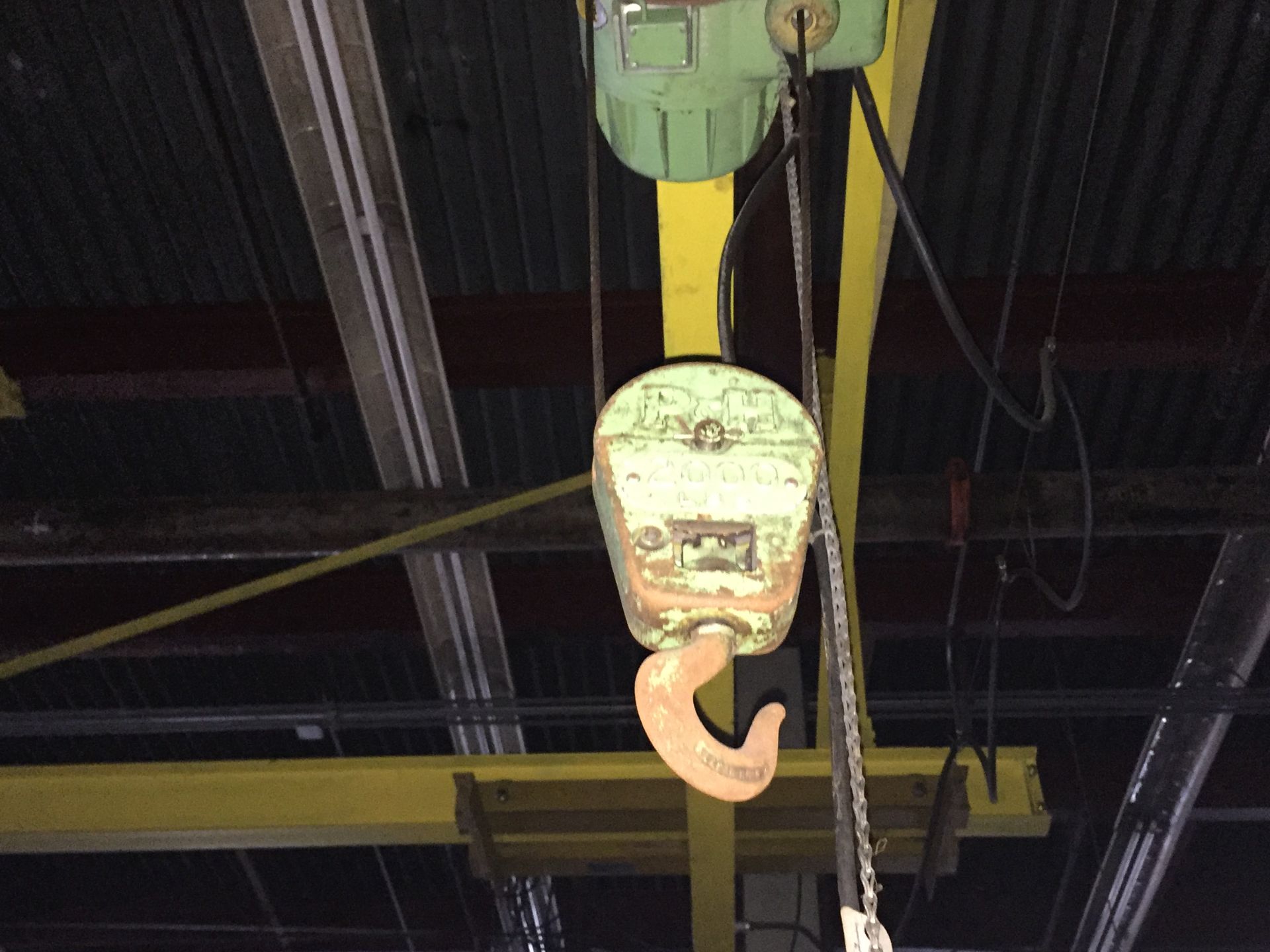 P & H ZIP LIFT 2 TON OVERHEAD CRANE SYSTEM, READY TO LOAD. - Image 6 of 6